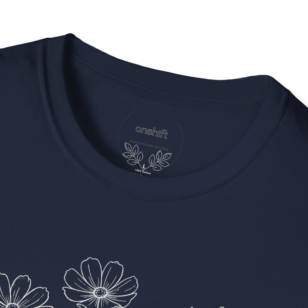 ER Nurse Floral T-Shirt