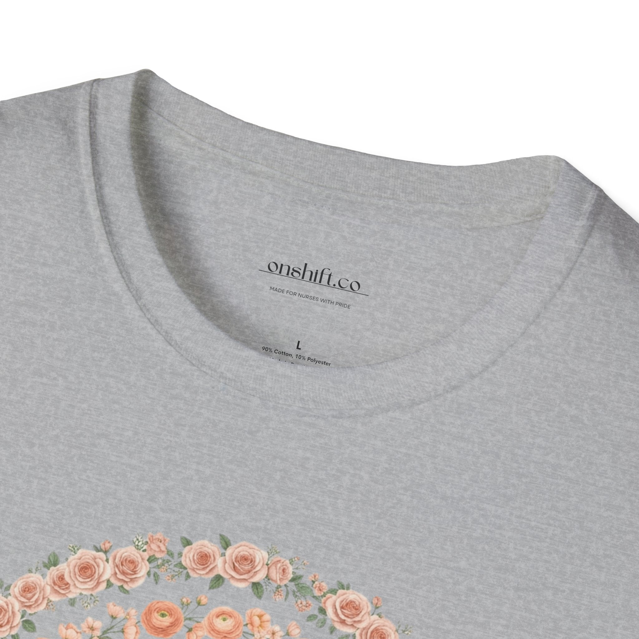 L&D Nurse Floral T-Shirt
