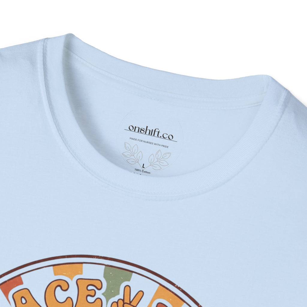 Peace Love and Nursing T-Shirt