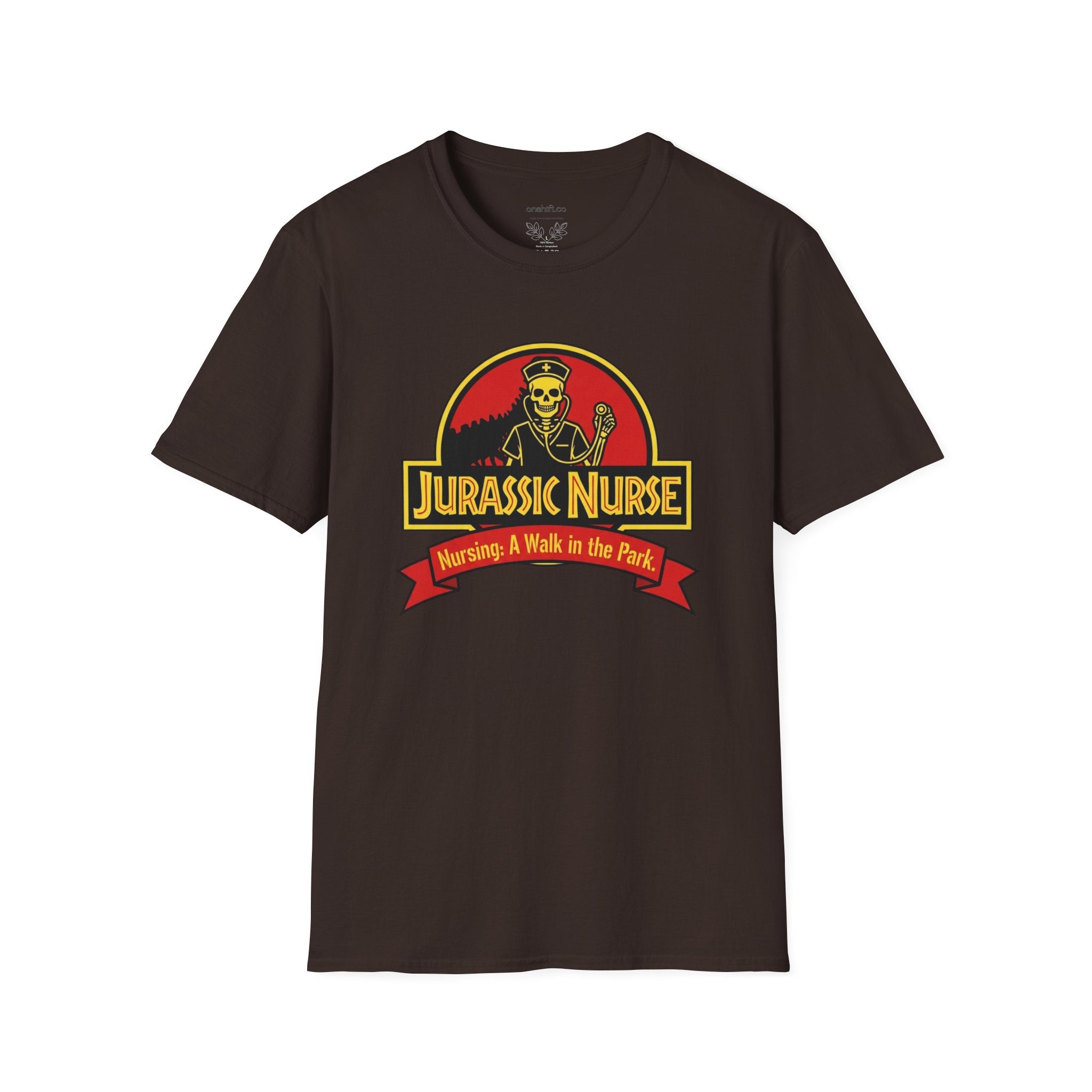 T-shirt Infirmière Jurassique
