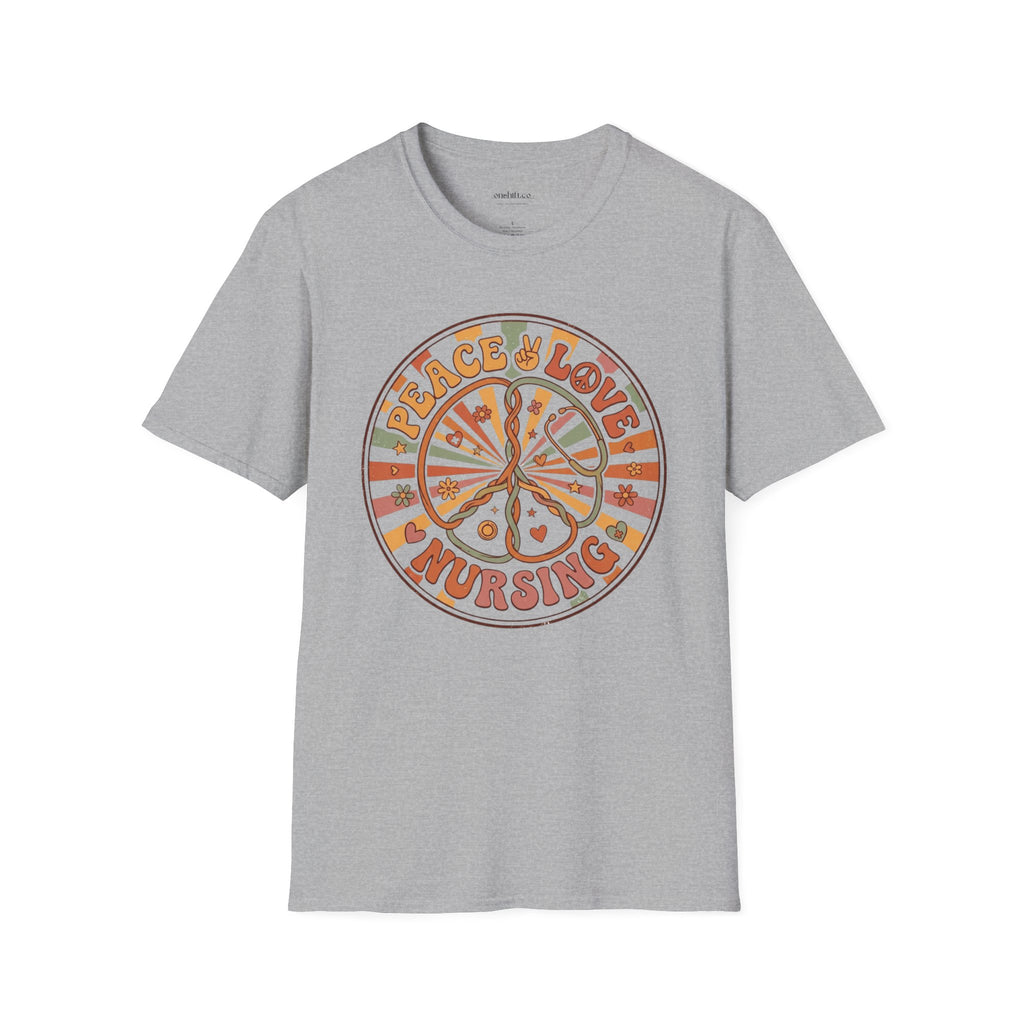 Peace Love and Nursing T-Shirt
