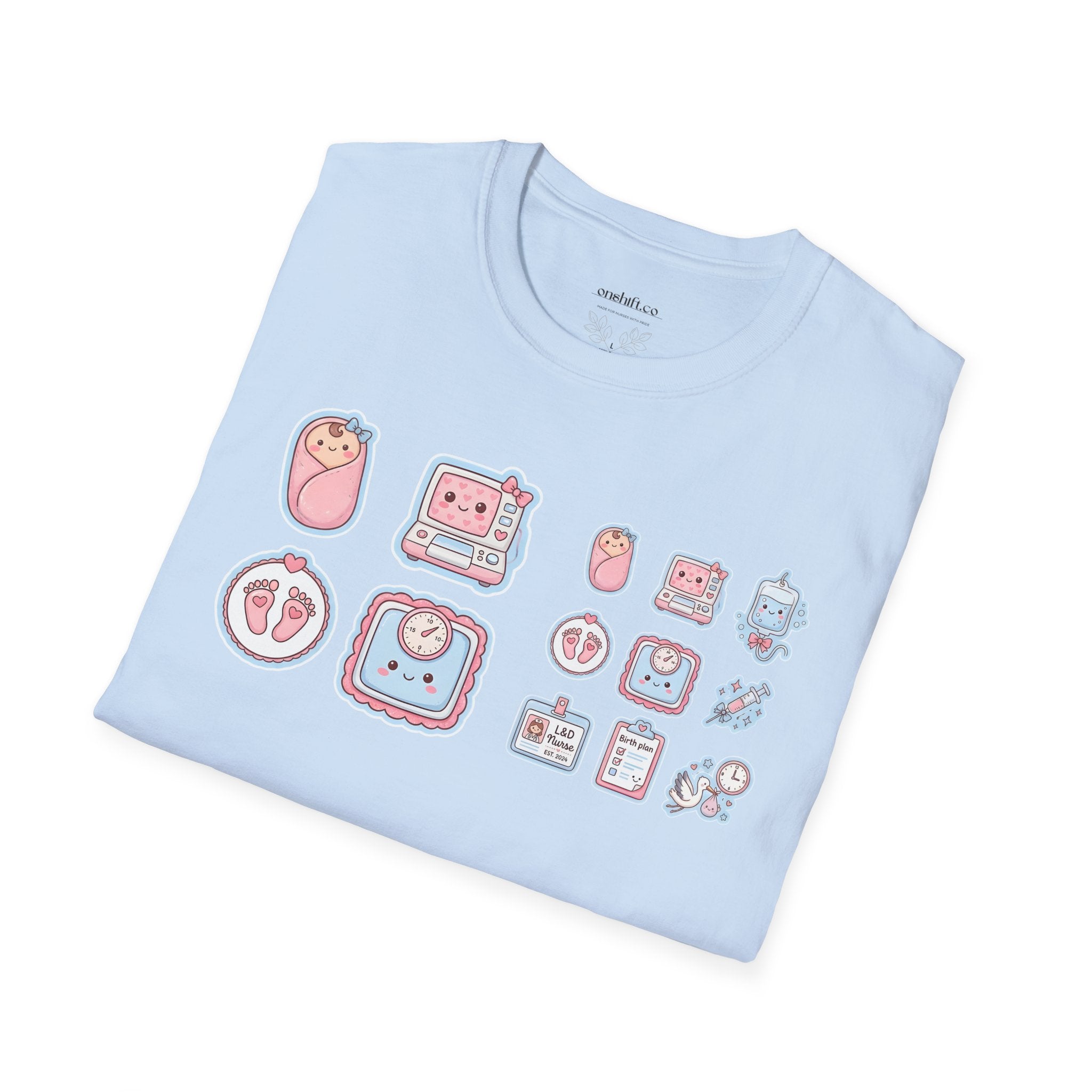 Cute Labor and delivery nurse t-shirt