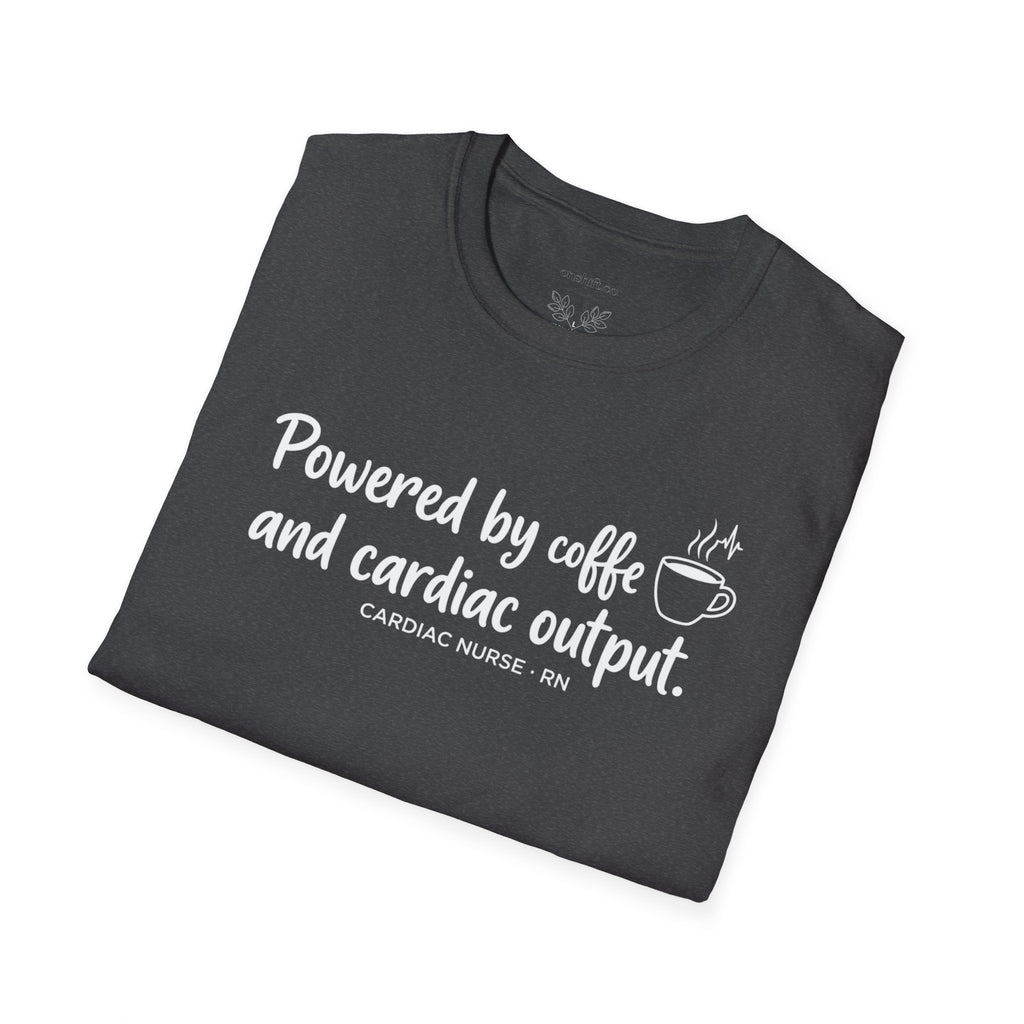 Powered By Coffee And Cardiac Output T-Shirt