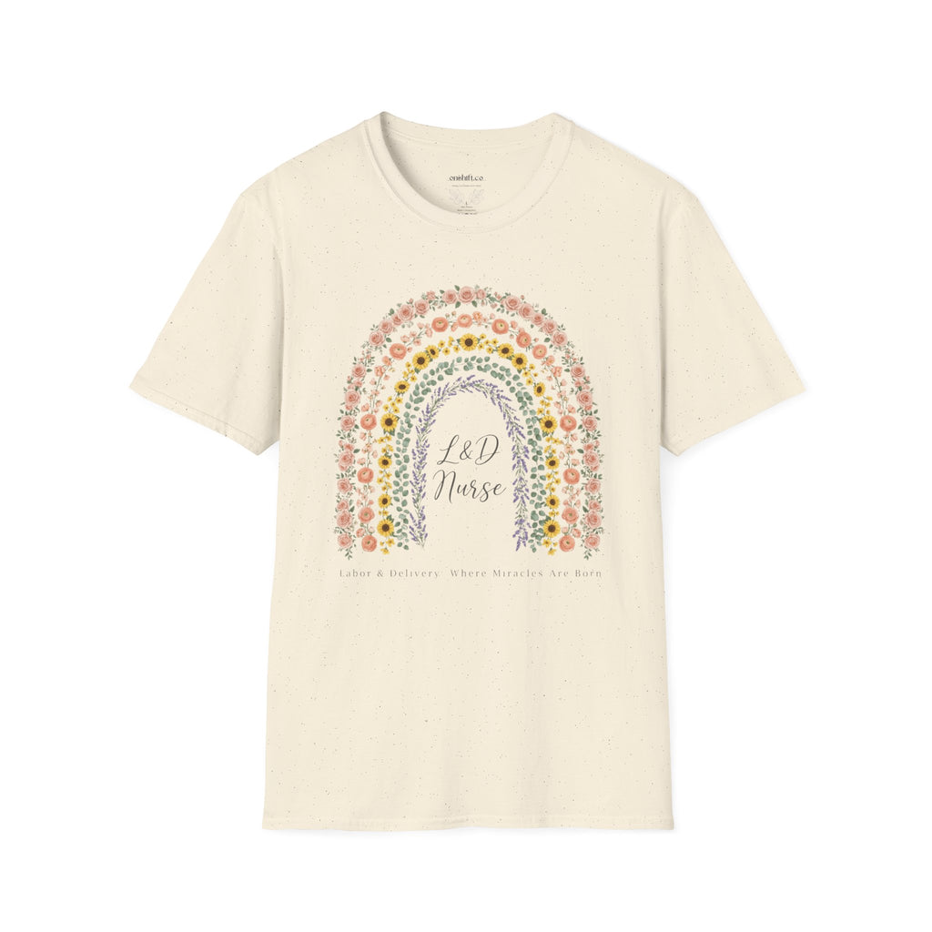 L&D Nurse Floral T-Shirt