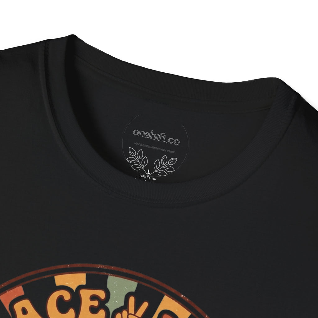 Peace Love and Nursing T-Shirt