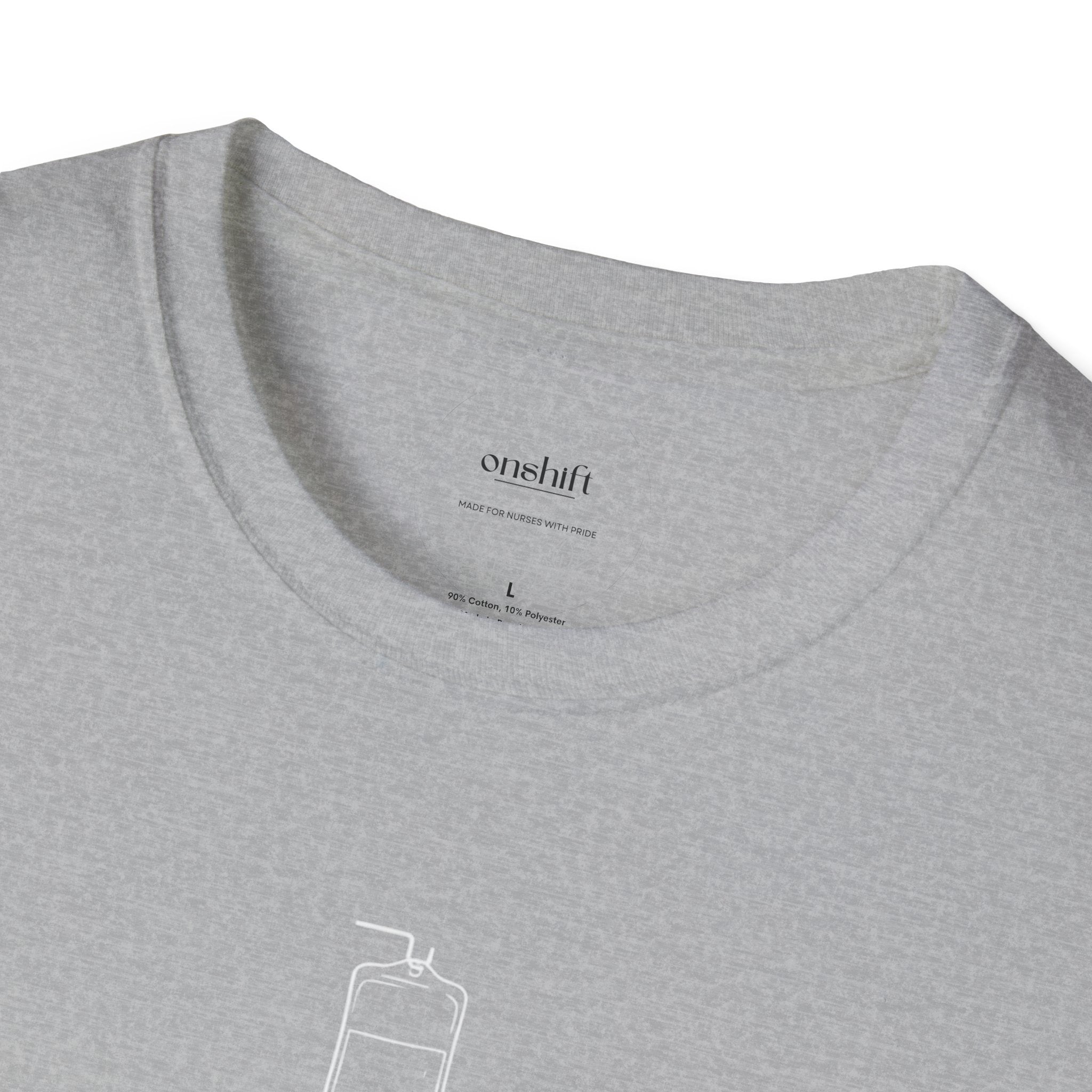 T-shirt Infirmière urgentiste élevée dans le chaos