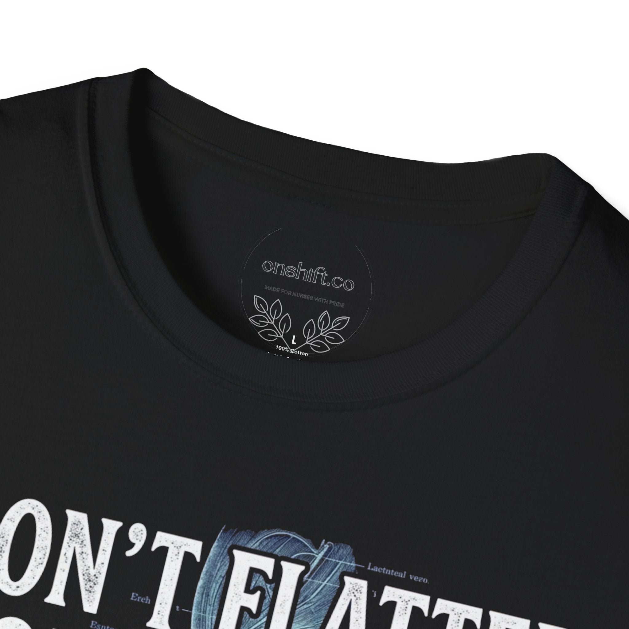 T-shirt "Ne vous flattez pas, je regardais vos veines"