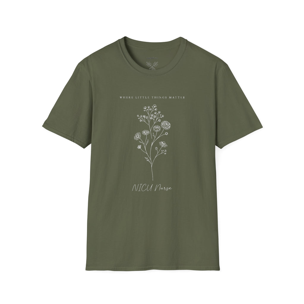Where Little Things Matter NICU T-Shirt