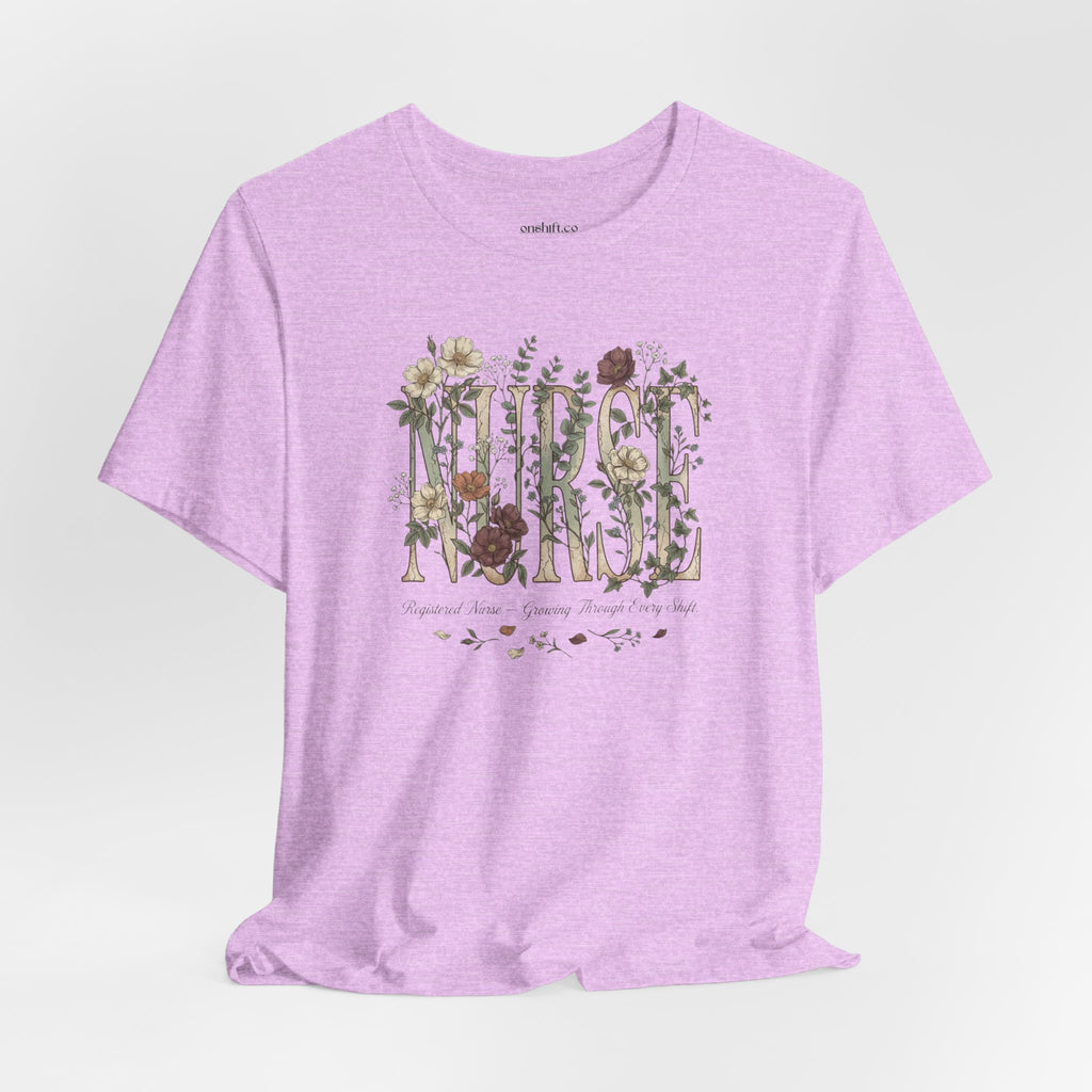 Registered Nurse Floral T-shirt