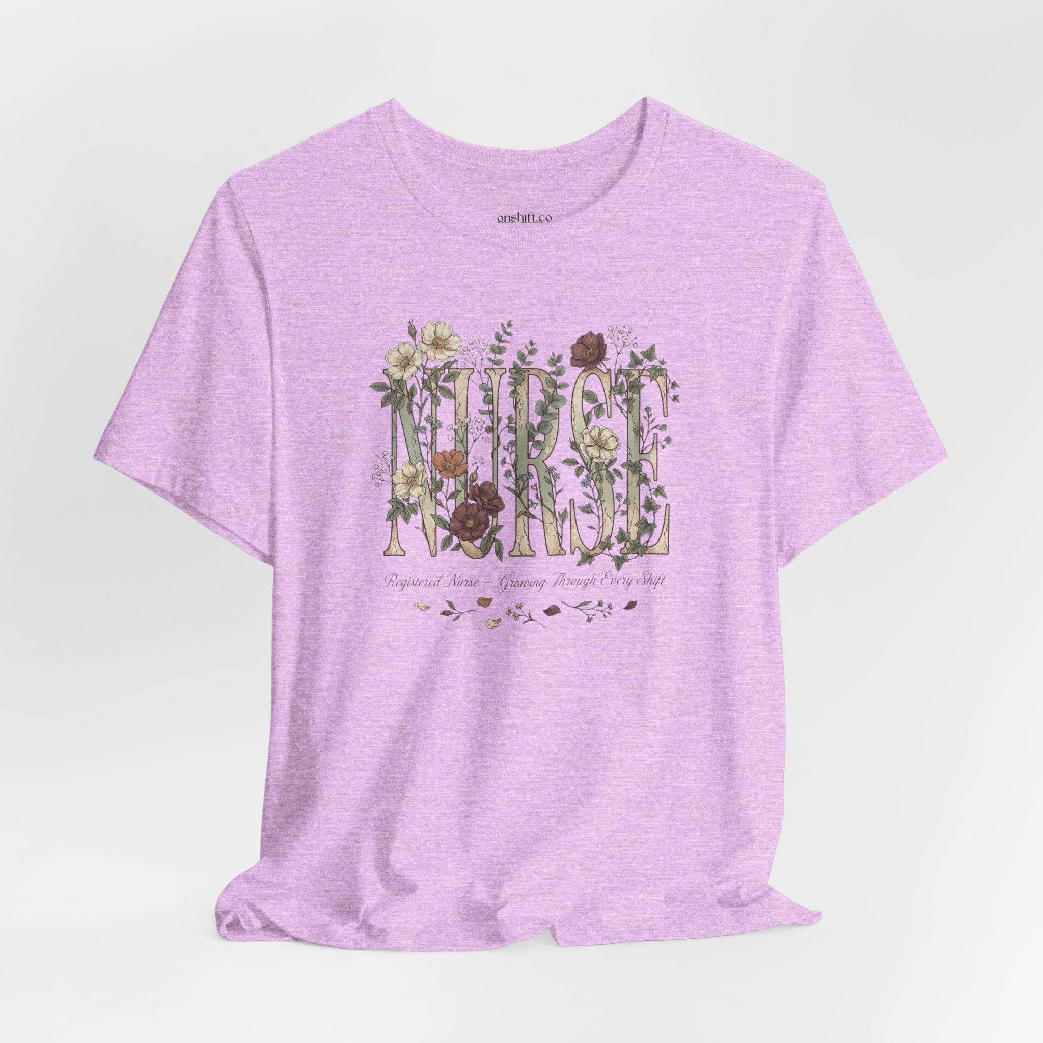 T-shirt infirmier(ère) floral