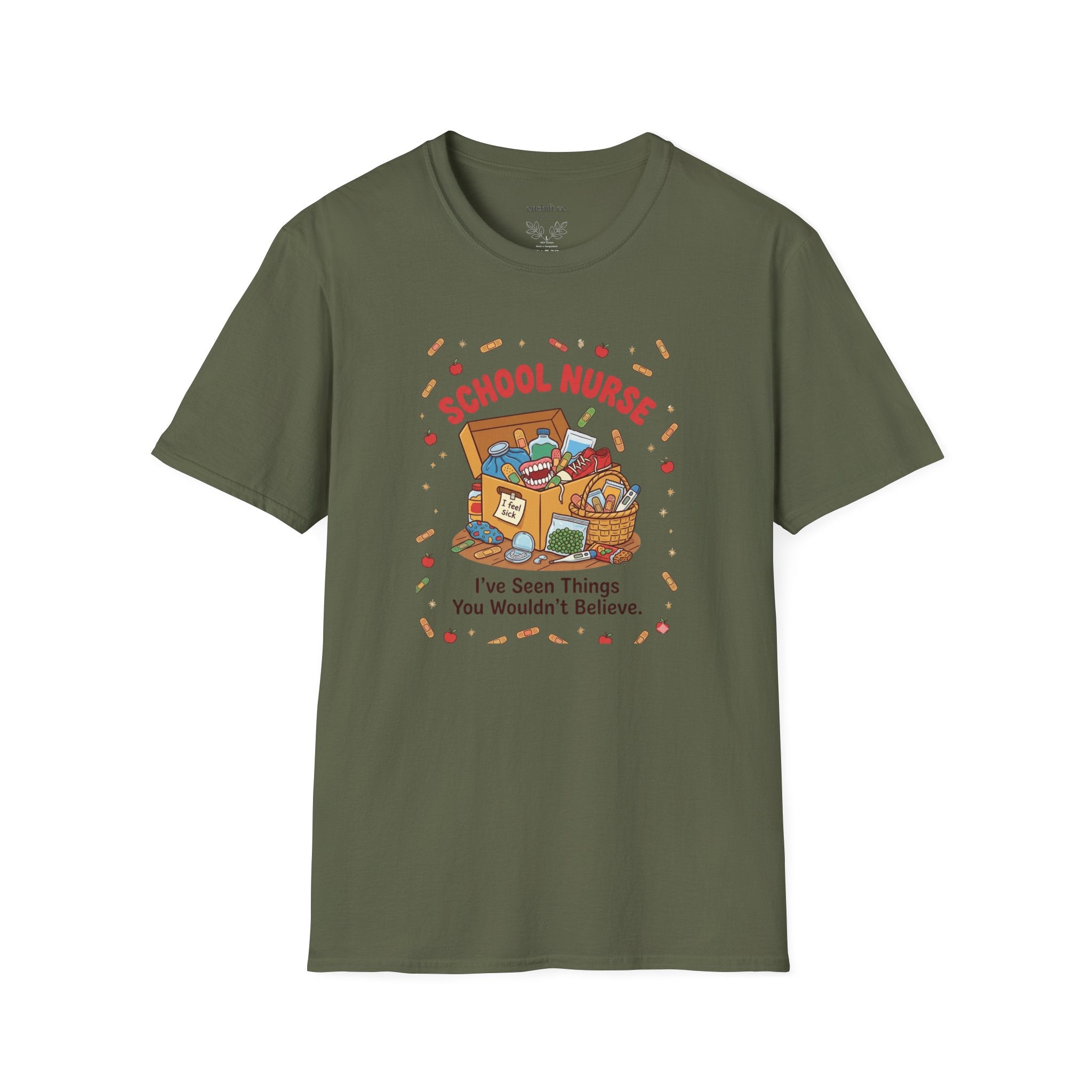 T-shirt d'infirmière scolaire