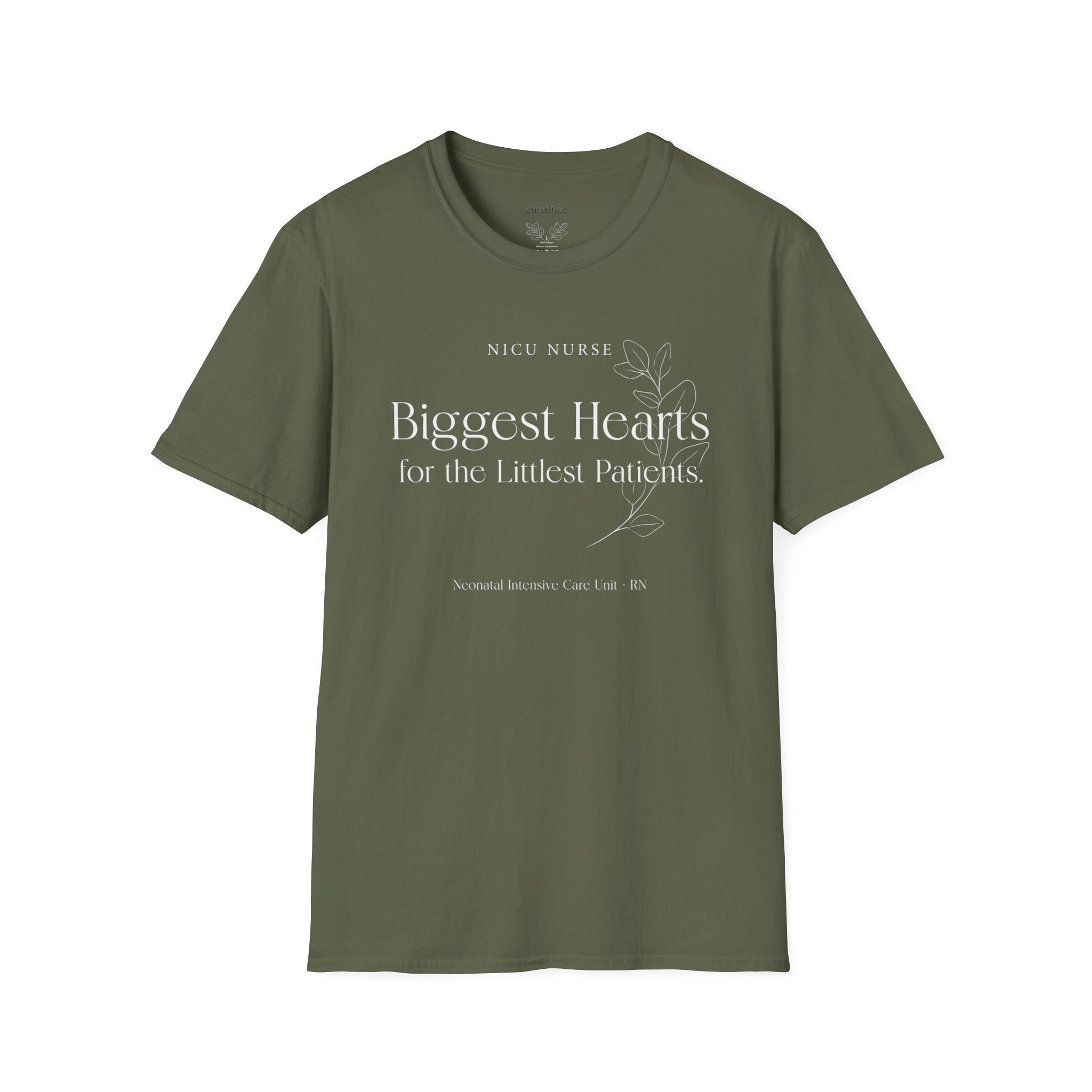 T-Shirt Des Plus Grands Cœurs Pour Les Plus Petits Patients