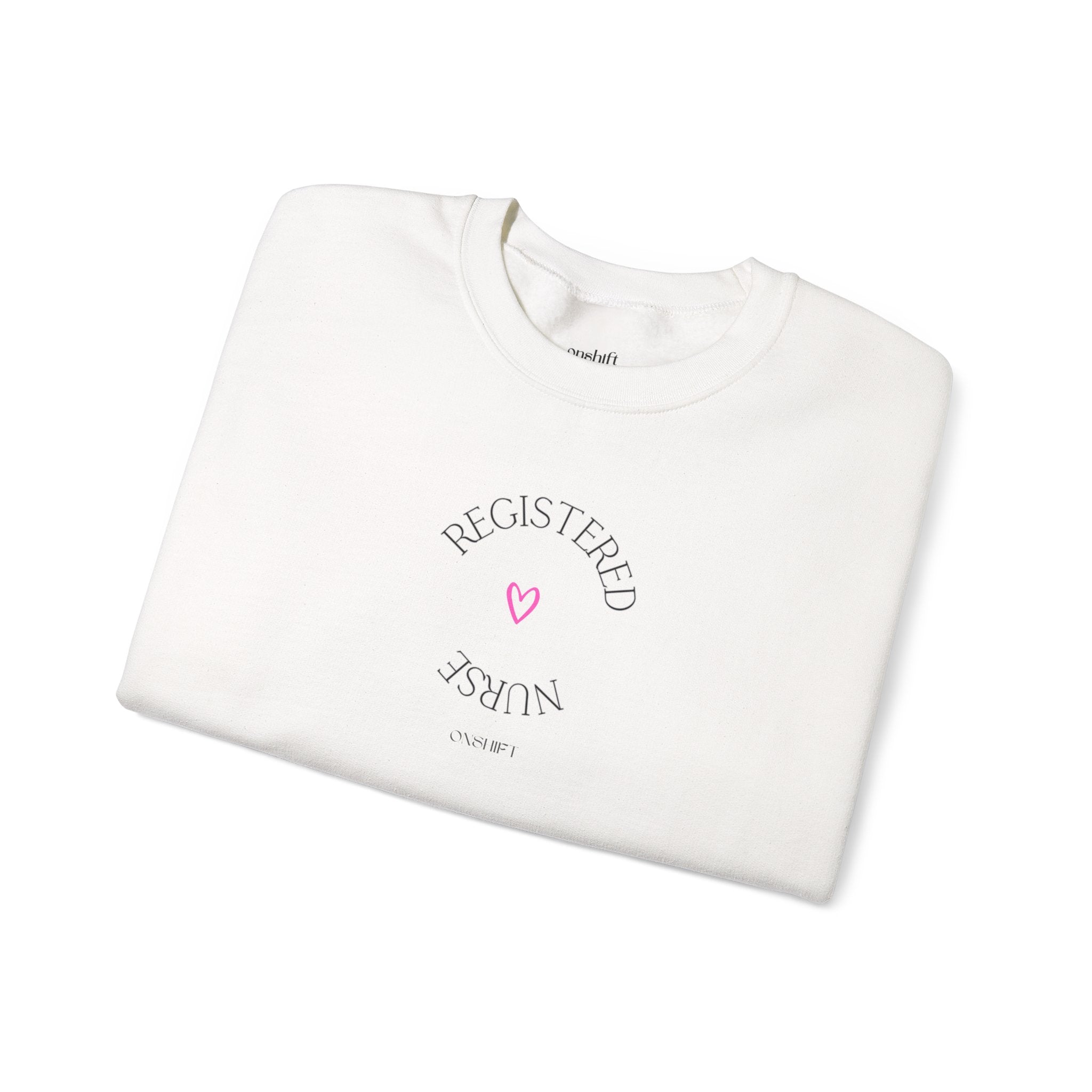 Sweat-shirt à manches longues d'infirmière autorisée