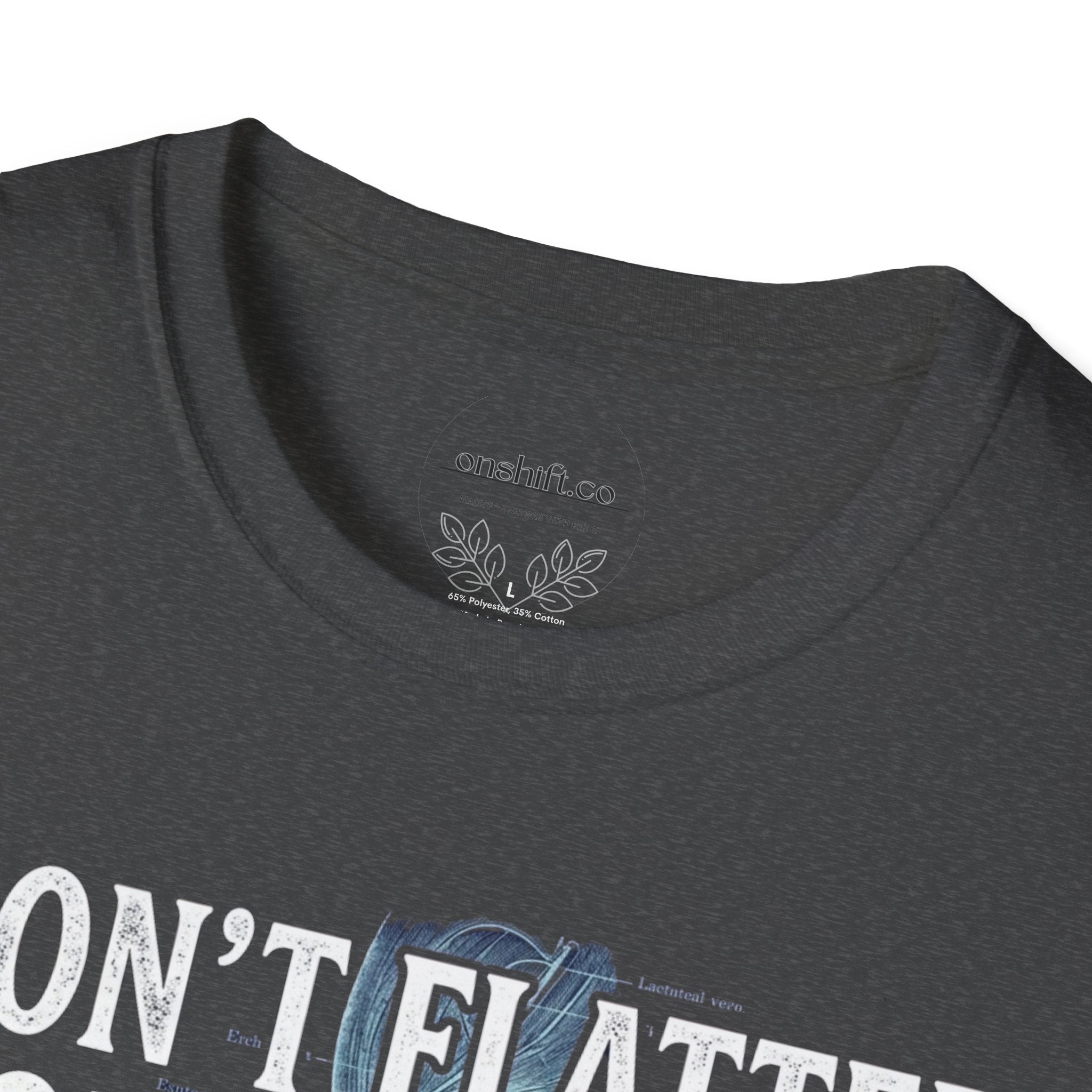 T-shirt "Ne vous flattez pas, je regardais vos veines"