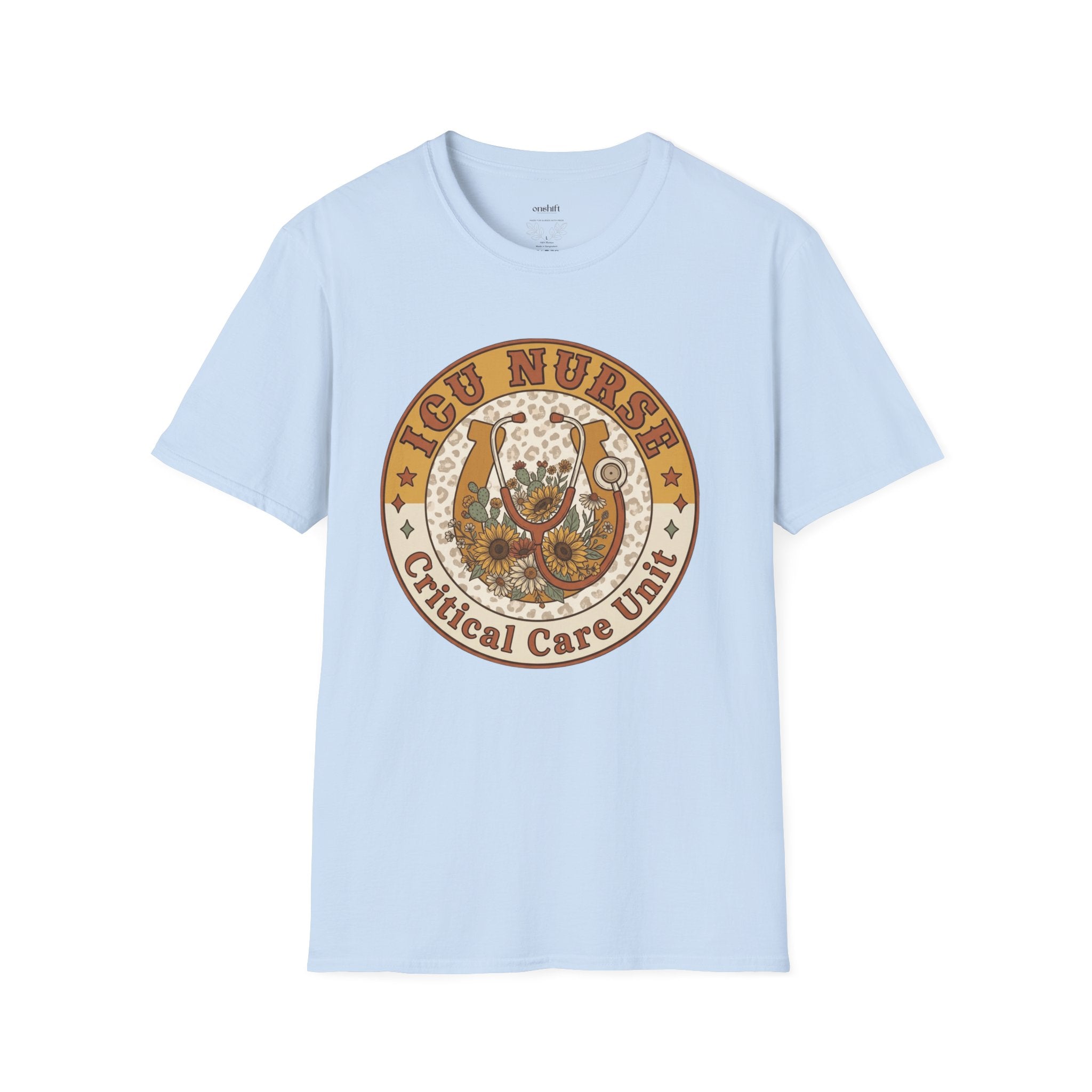 Badge d'infirmière en soins intensifs - T-shirt