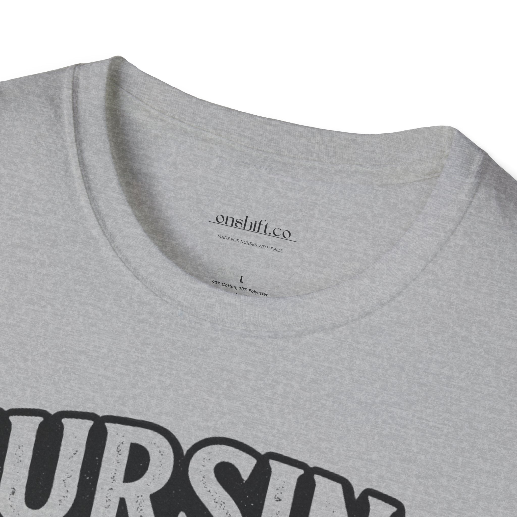 T-shirt « Les soins infirmiers : une vocation de cœur »