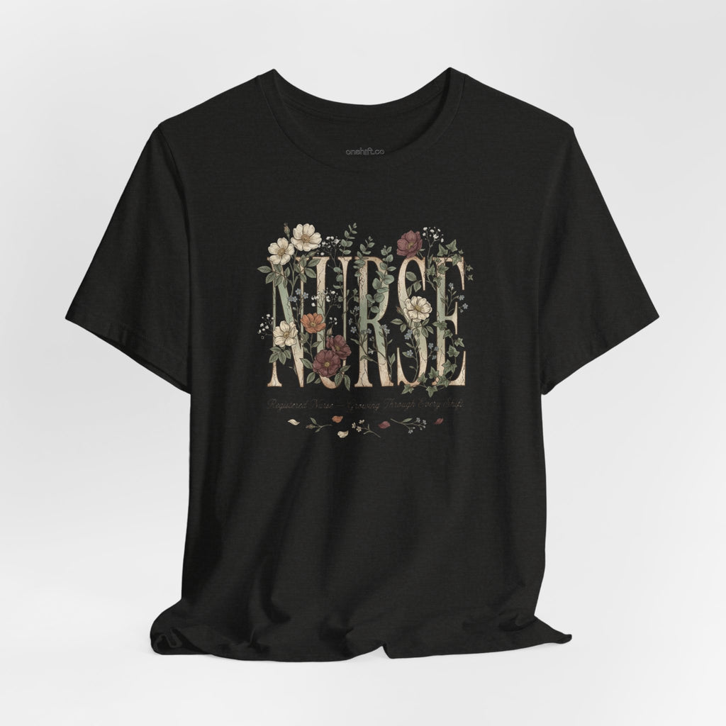 Registered Nurse Floral T-shirt