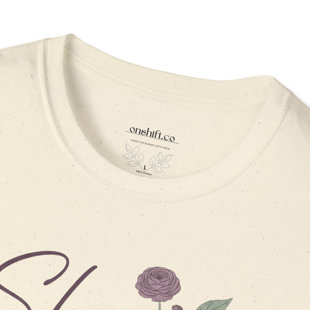 She Mends Hearts Cardiac RN T-Shirt