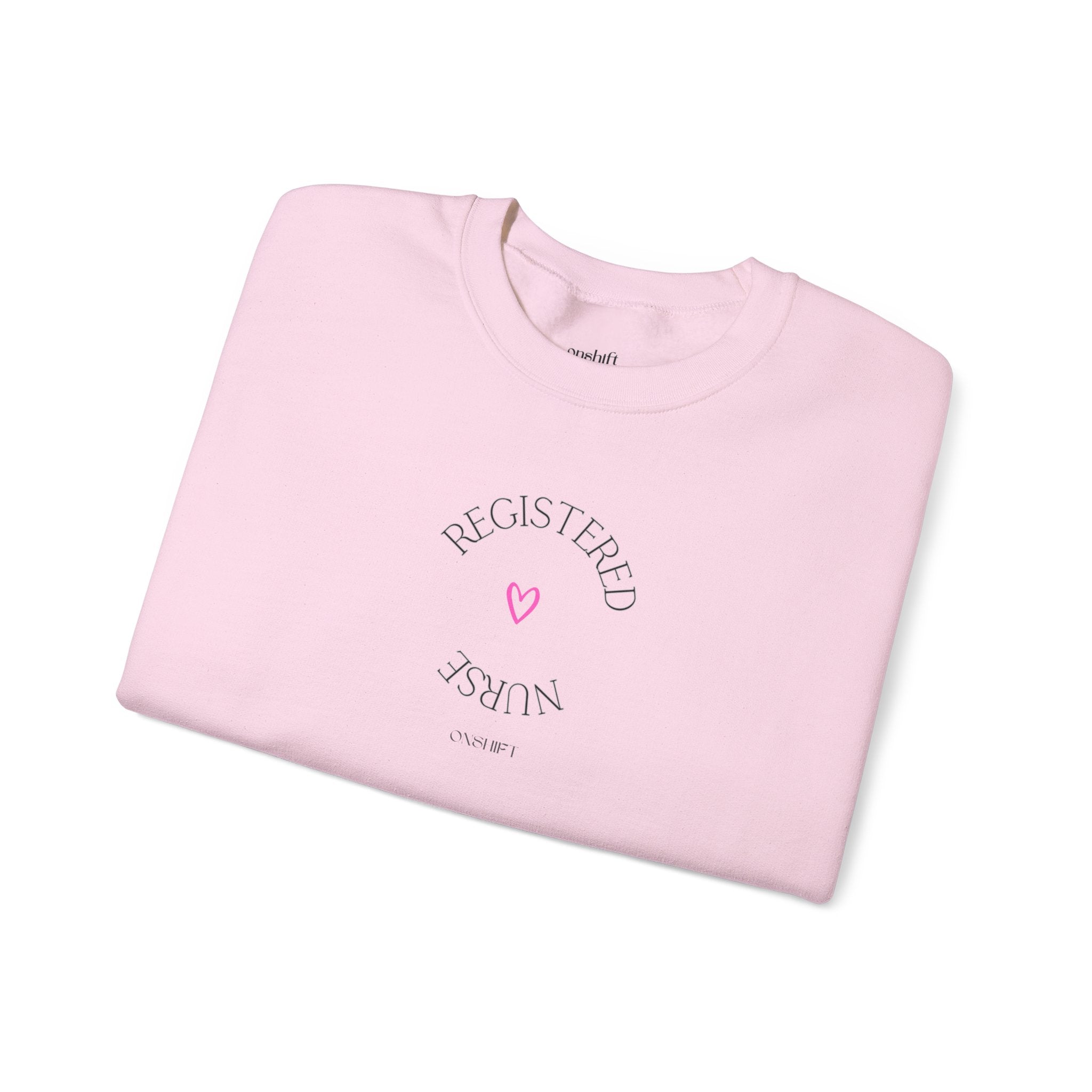 Sweat-shirt à manches longues d'infirmière autorisée