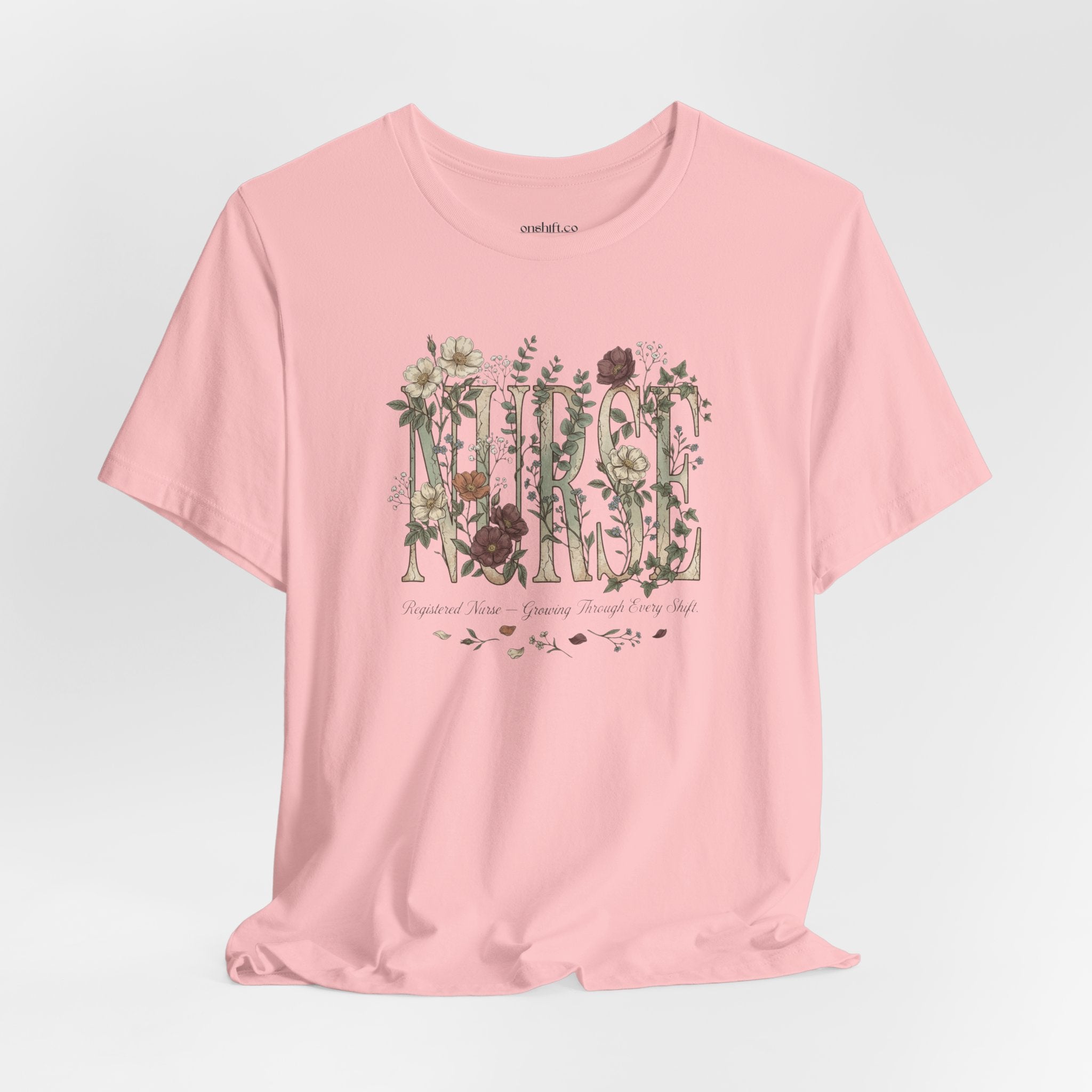 T-shirt infirmier(ère) floral