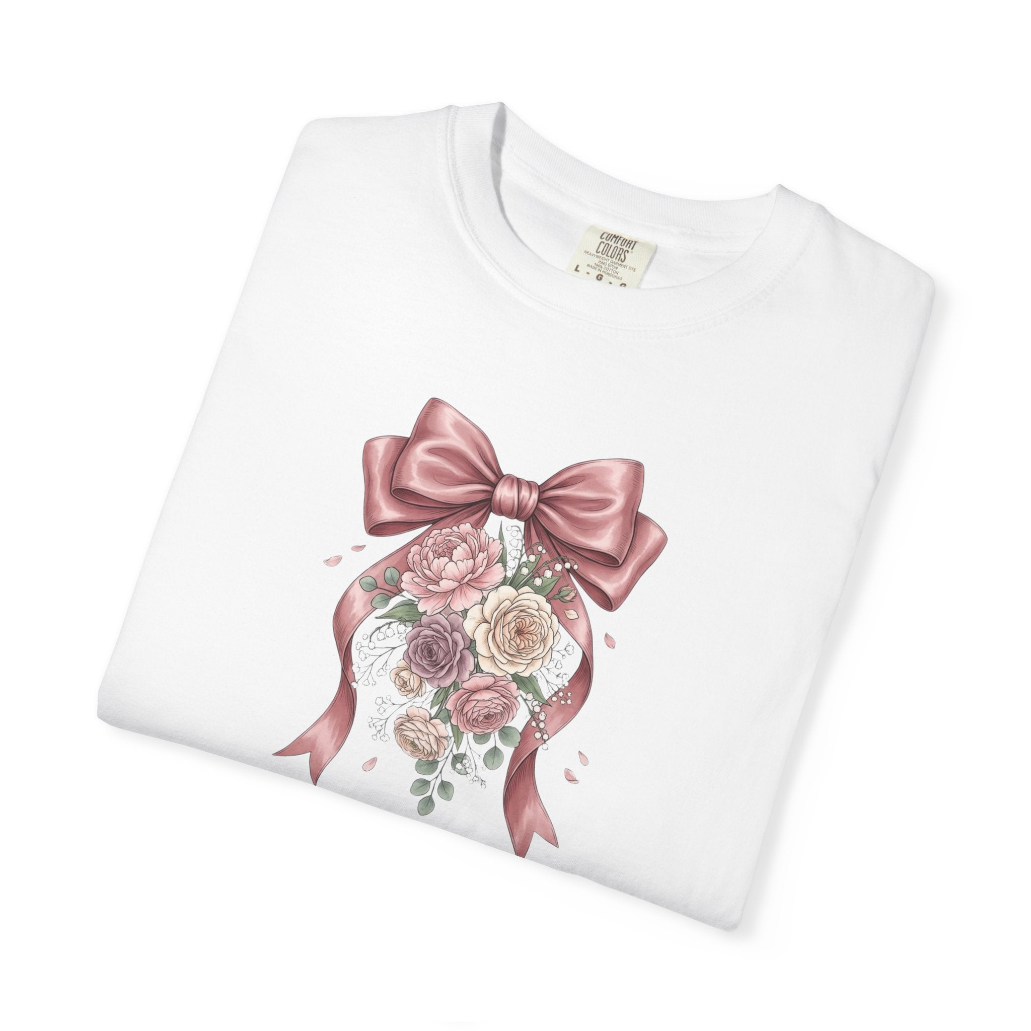 T-shirt infirmier motif floral