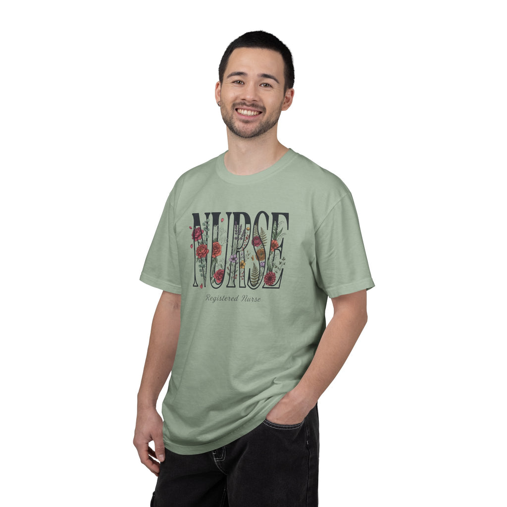 Nurse Floral T-shirt