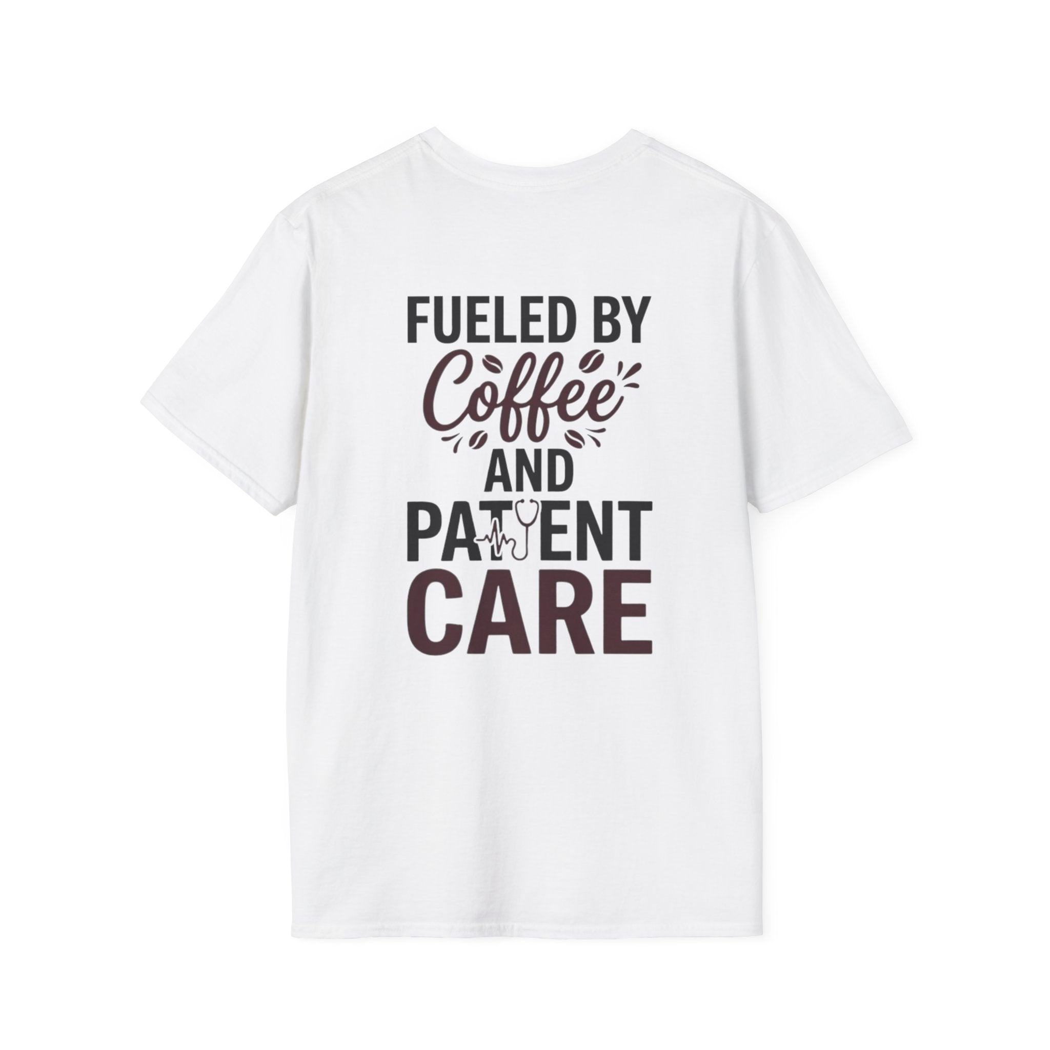 T-shirt Animé par le café et le soin des patients