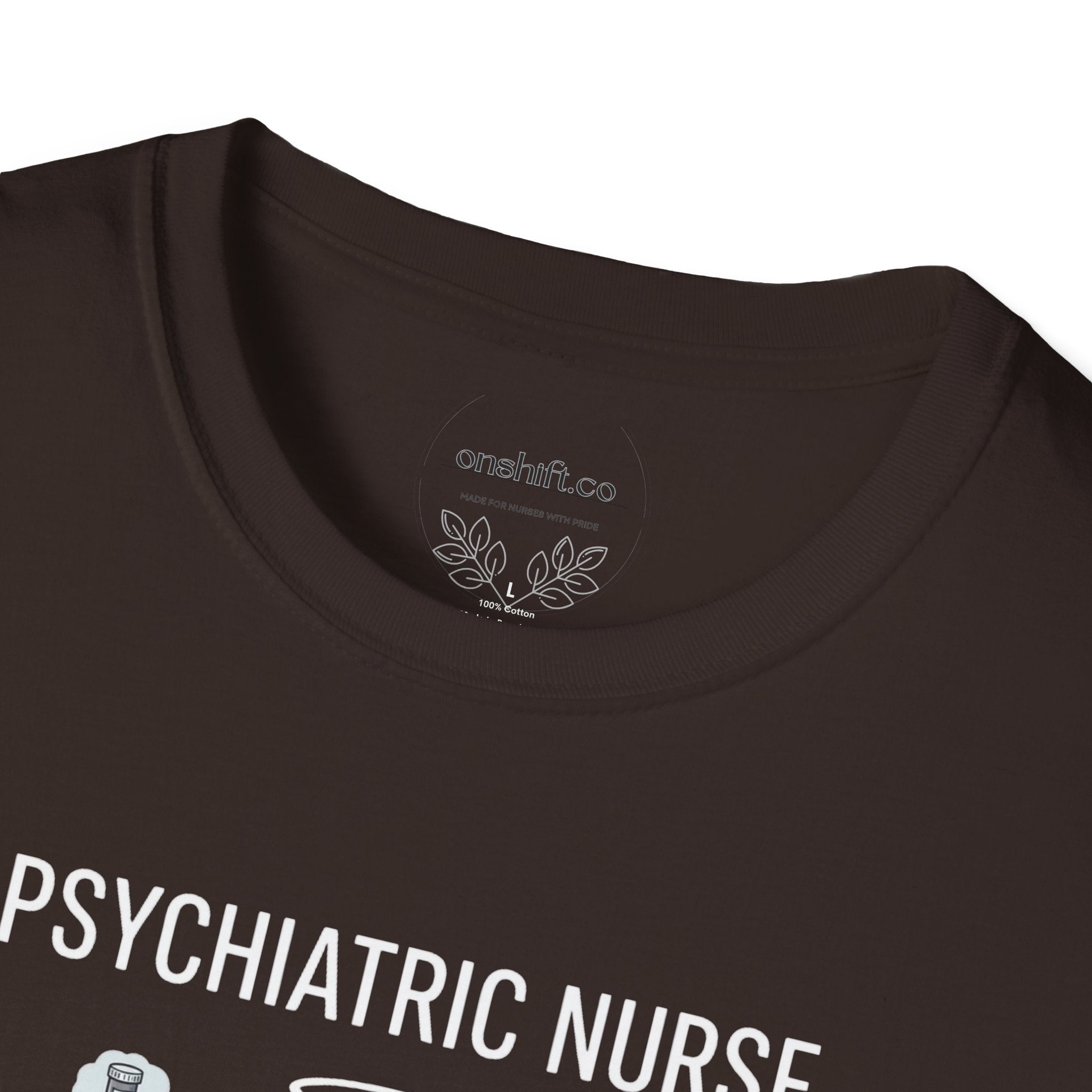 T-shirt infirmier psychiatrique