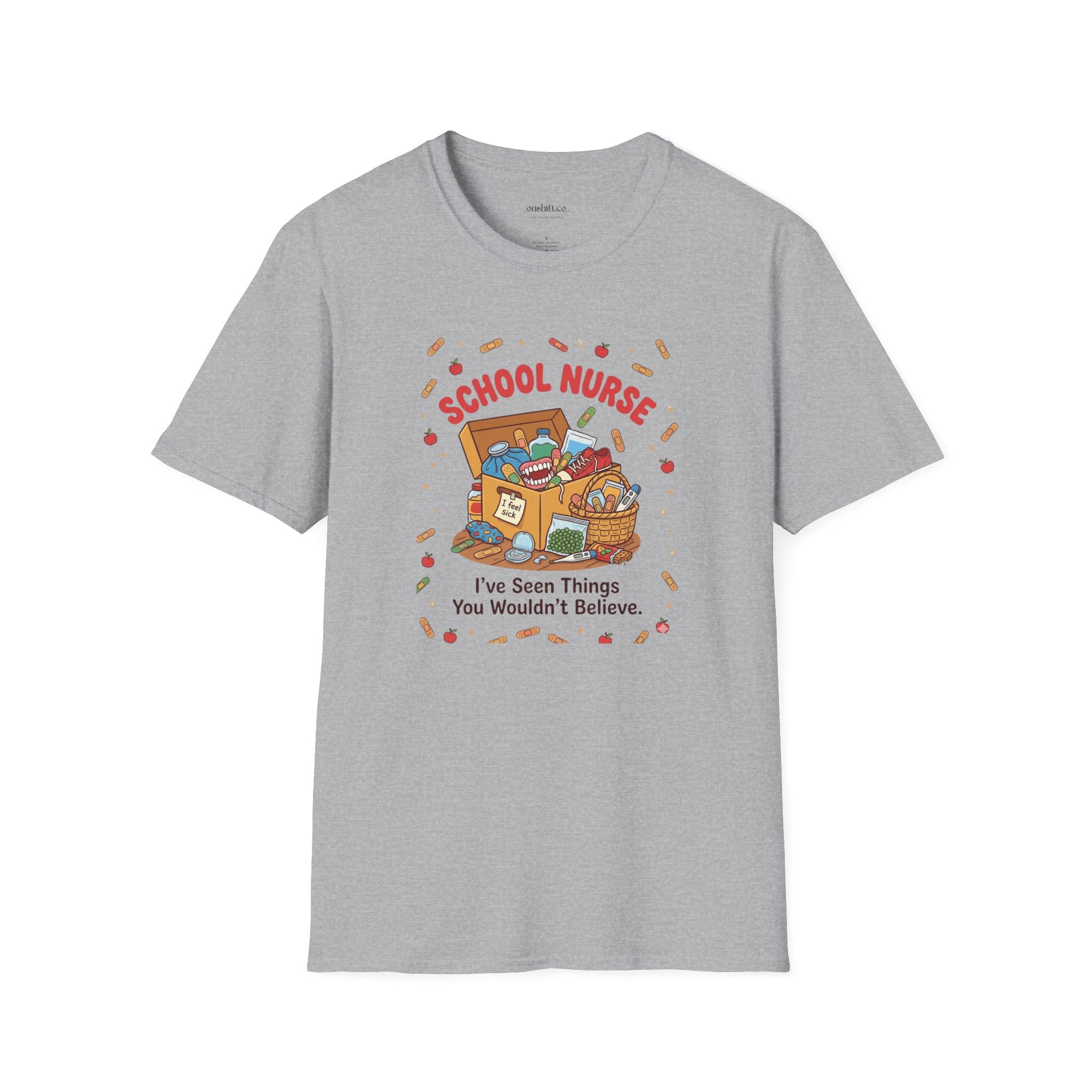 T-shirt d'infirmière scolaire