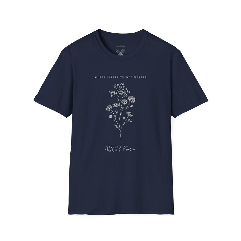 Where Little Things Matter NICU T-Shirt