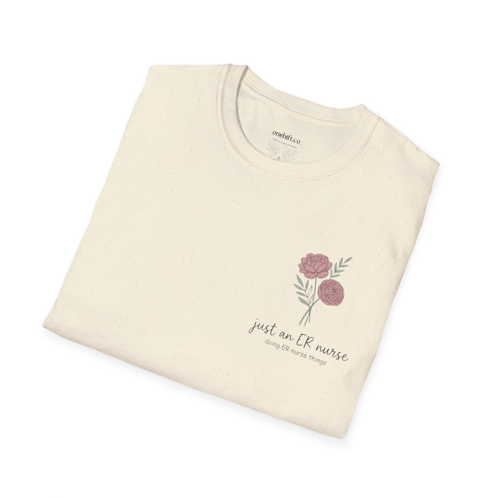 T-shirt « Juste une infirmière des urgences »