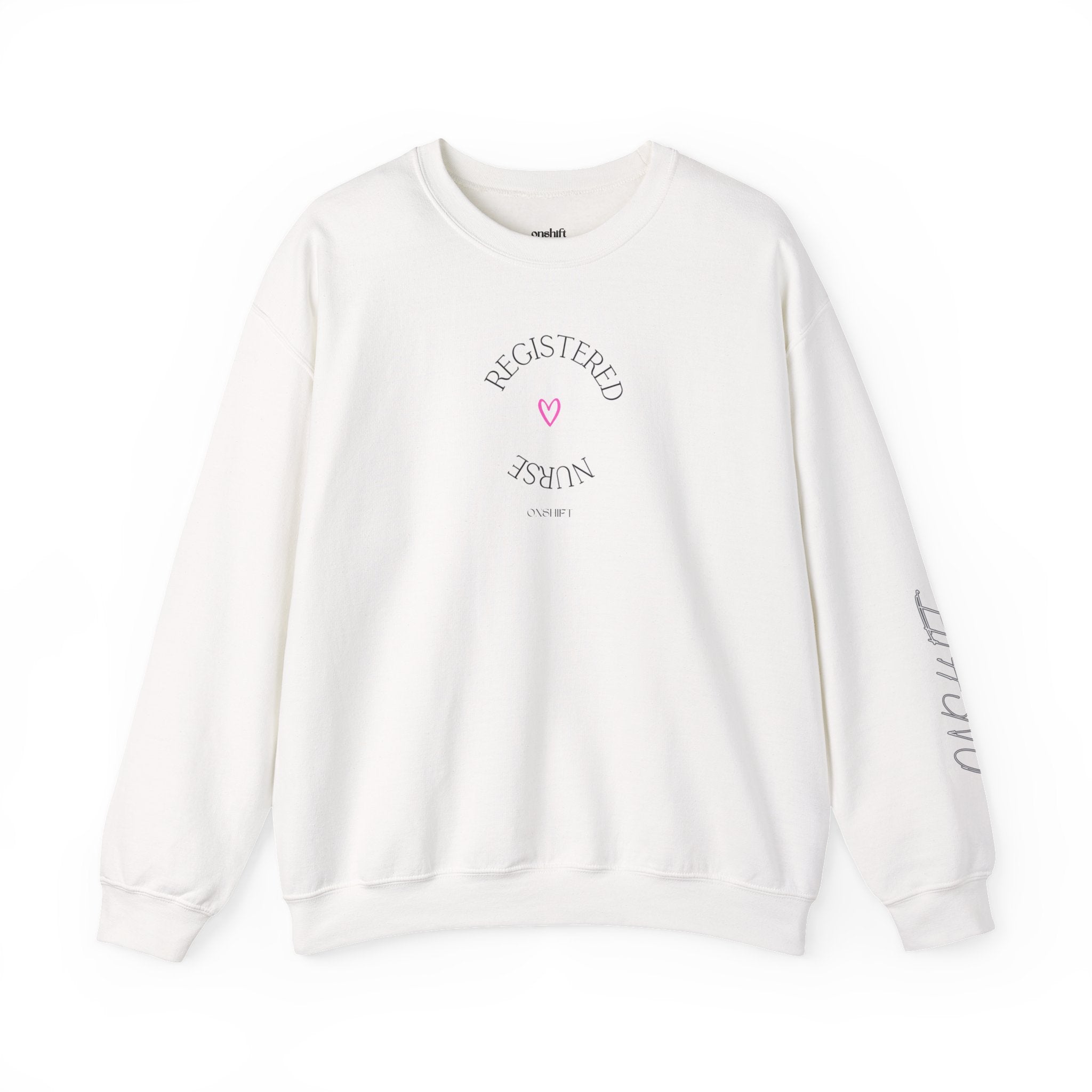 Sweat-shirt à manches longues d'infirmière autorisée