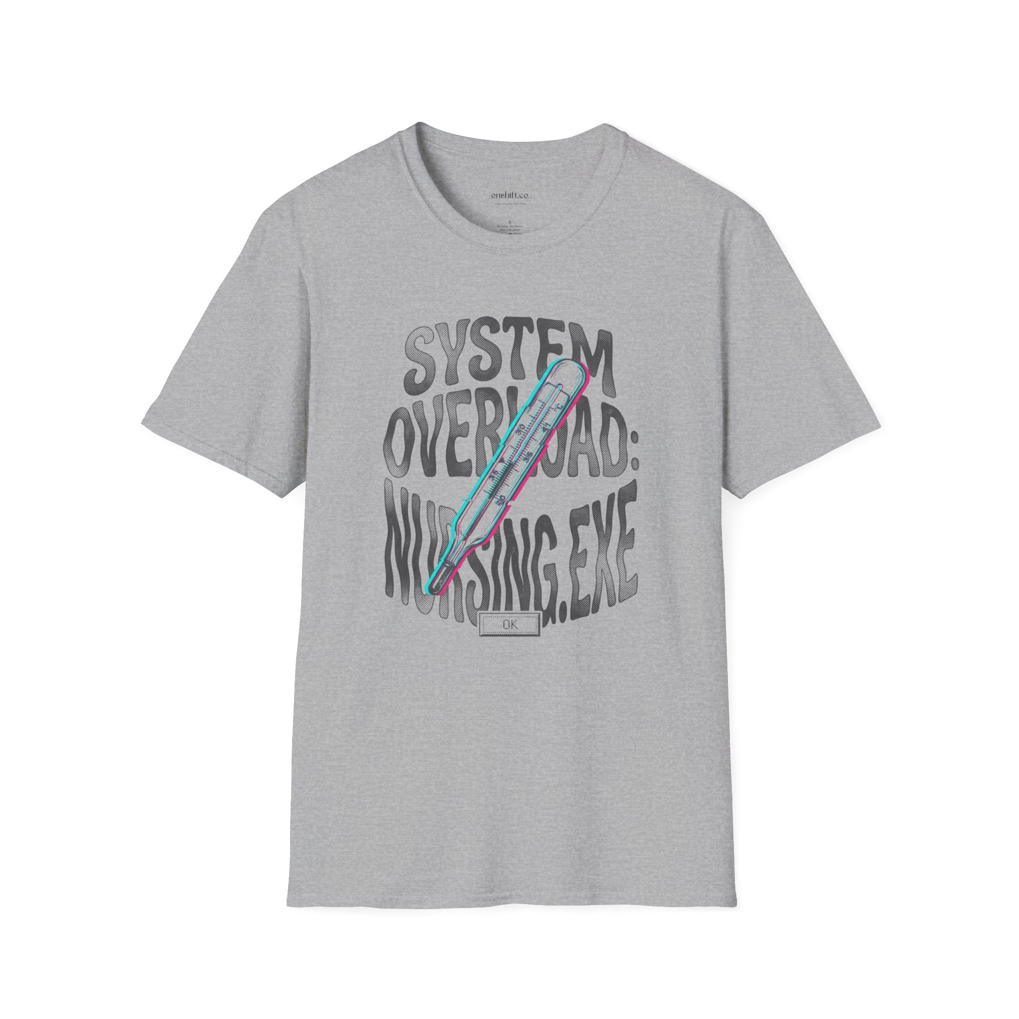 T-shirt Surcharge du système
