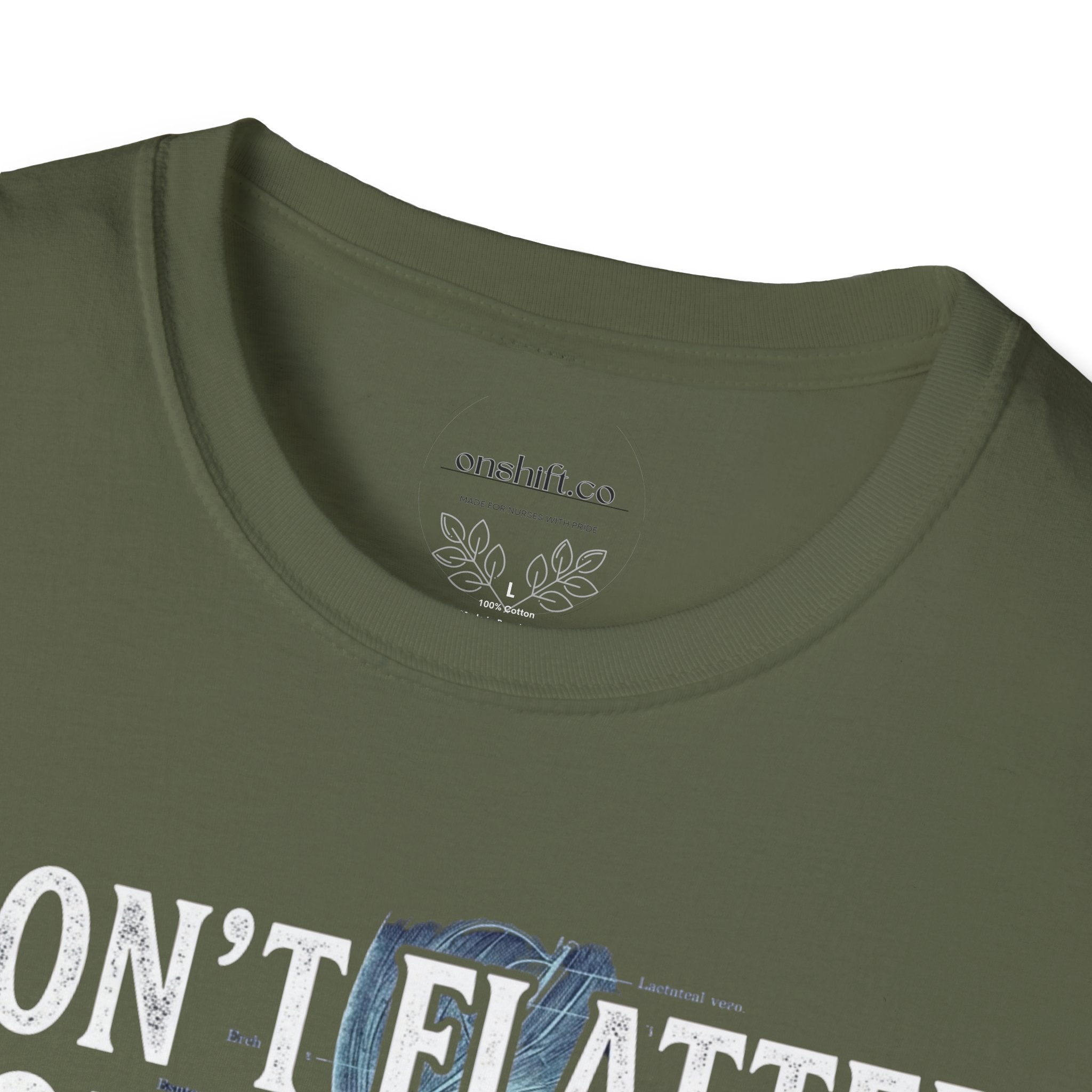 T-shirt "Ne vous flattez pas, je regardais vos veines"