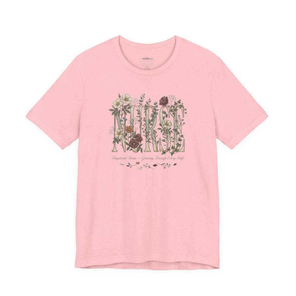 Registered Nurse Floral T-shirt