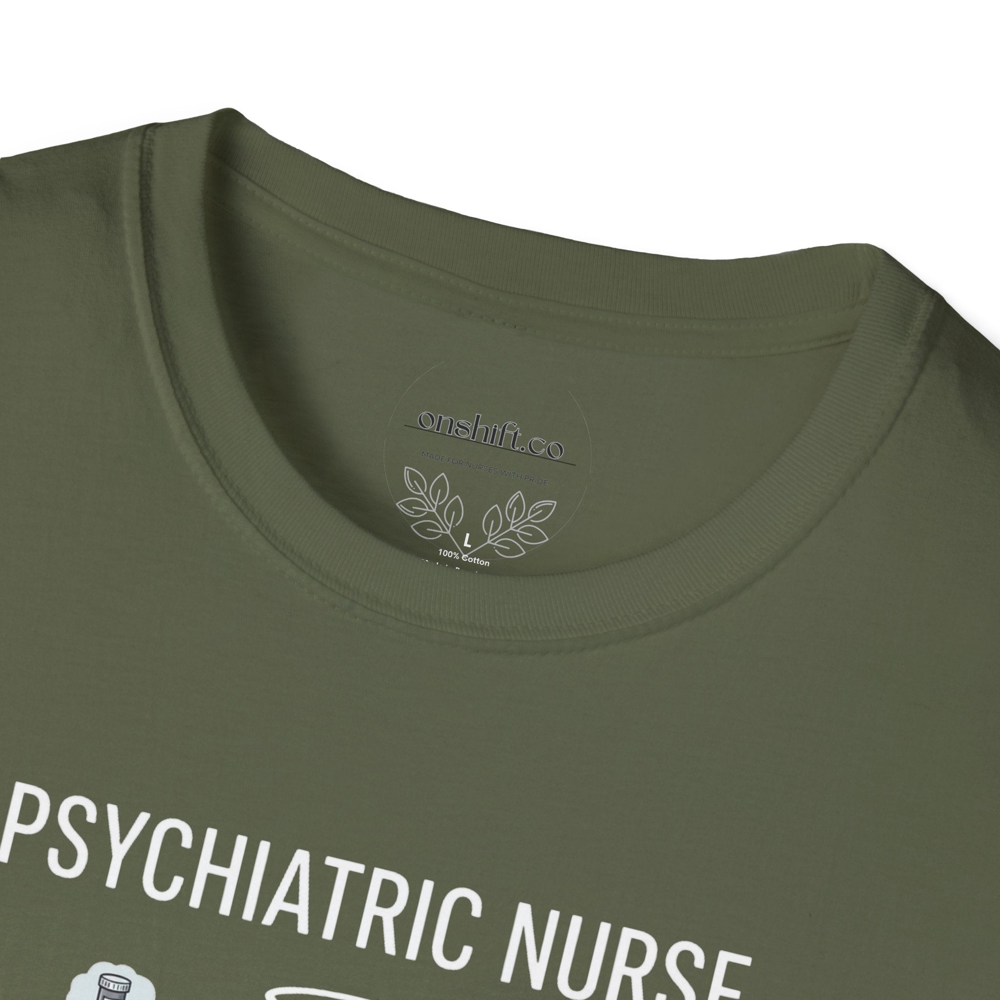 T-shirt infirmier psychiatrique