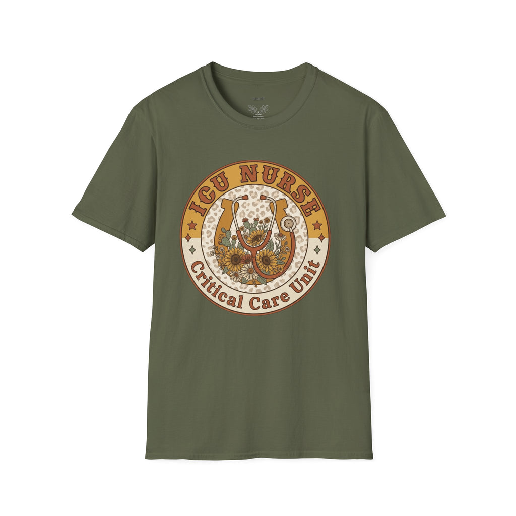 ICU Nurse badge  T-Shirt
