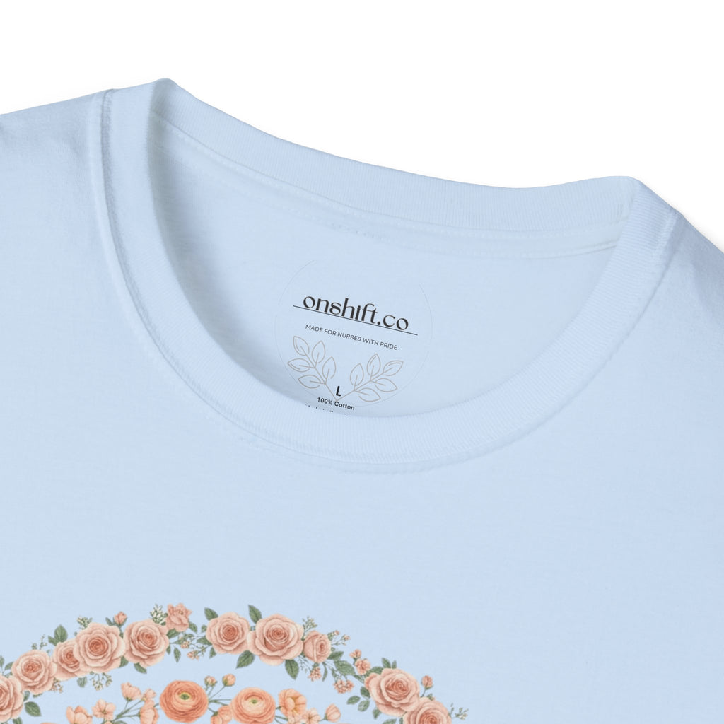 L&D Nurse Floral T-Shirt