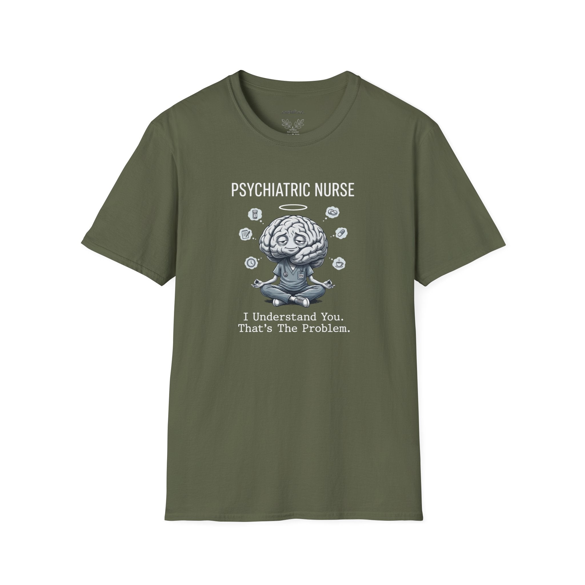 T-shirt infirmier psychiatrique