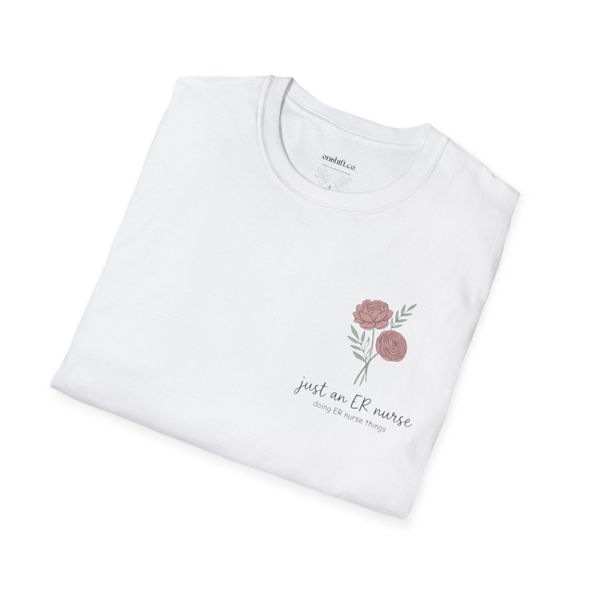 T-shirt « Juste une infirmière des urgences »