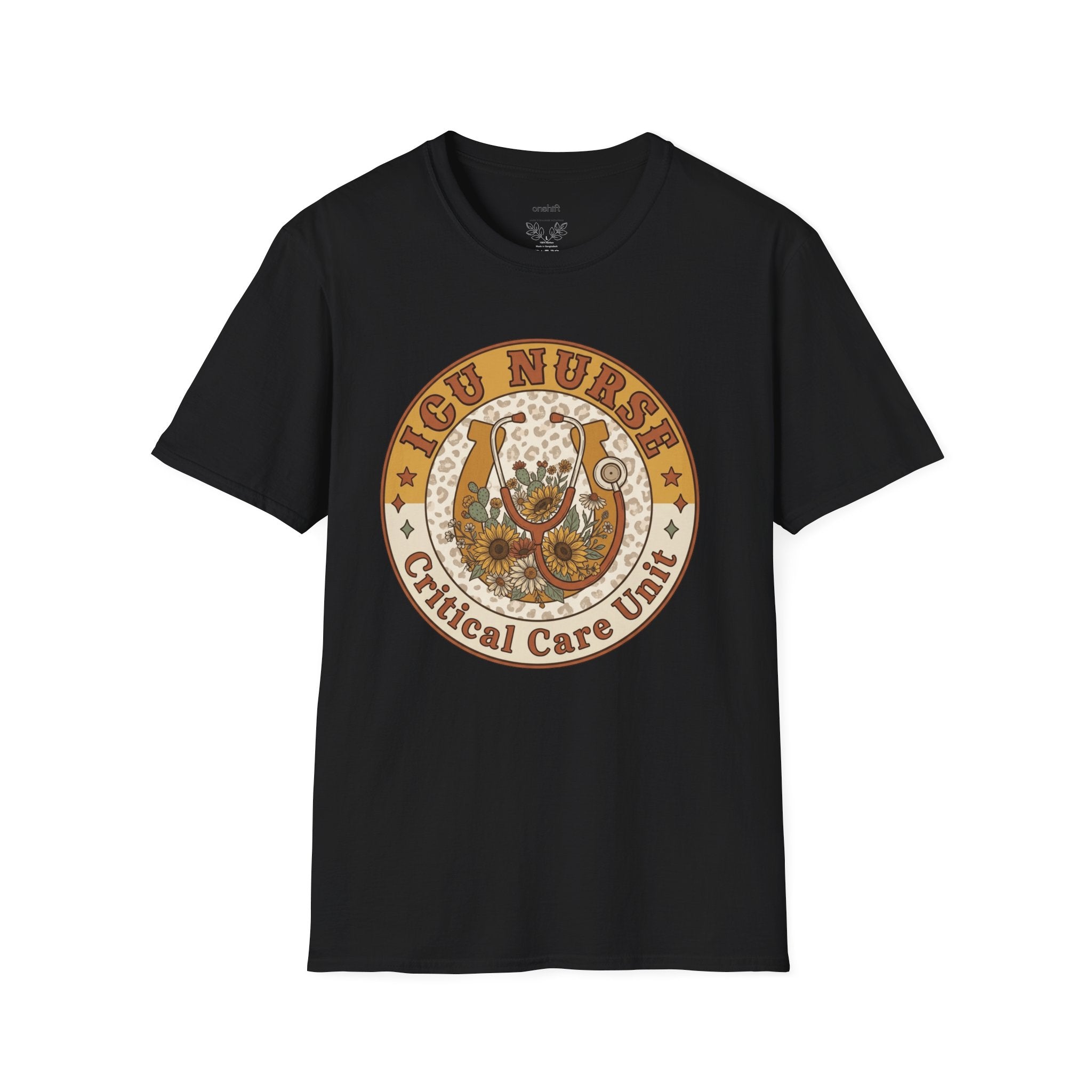 Badge d'infirmière en soins intensifs - T-shirt