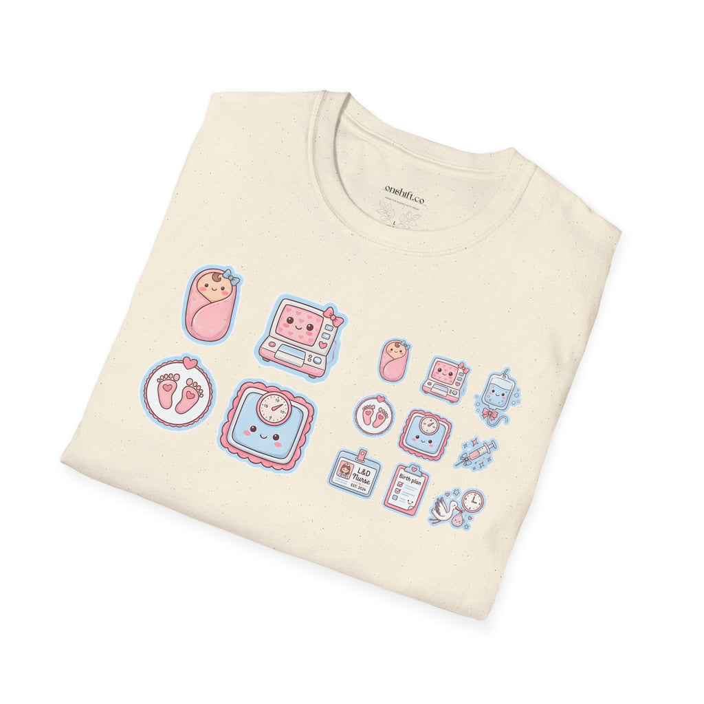 Cute Labor and delivery nurse t-shirt