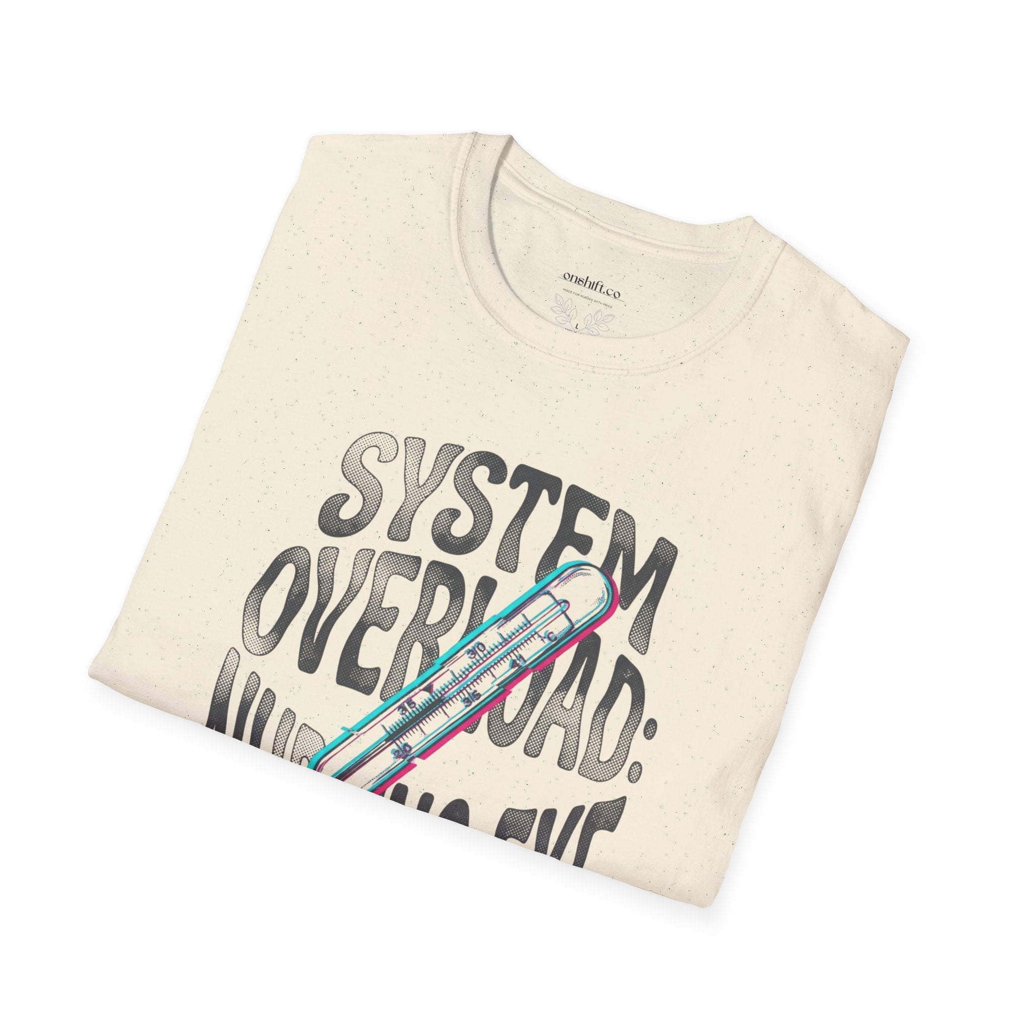 T-shirt Surcharge du système