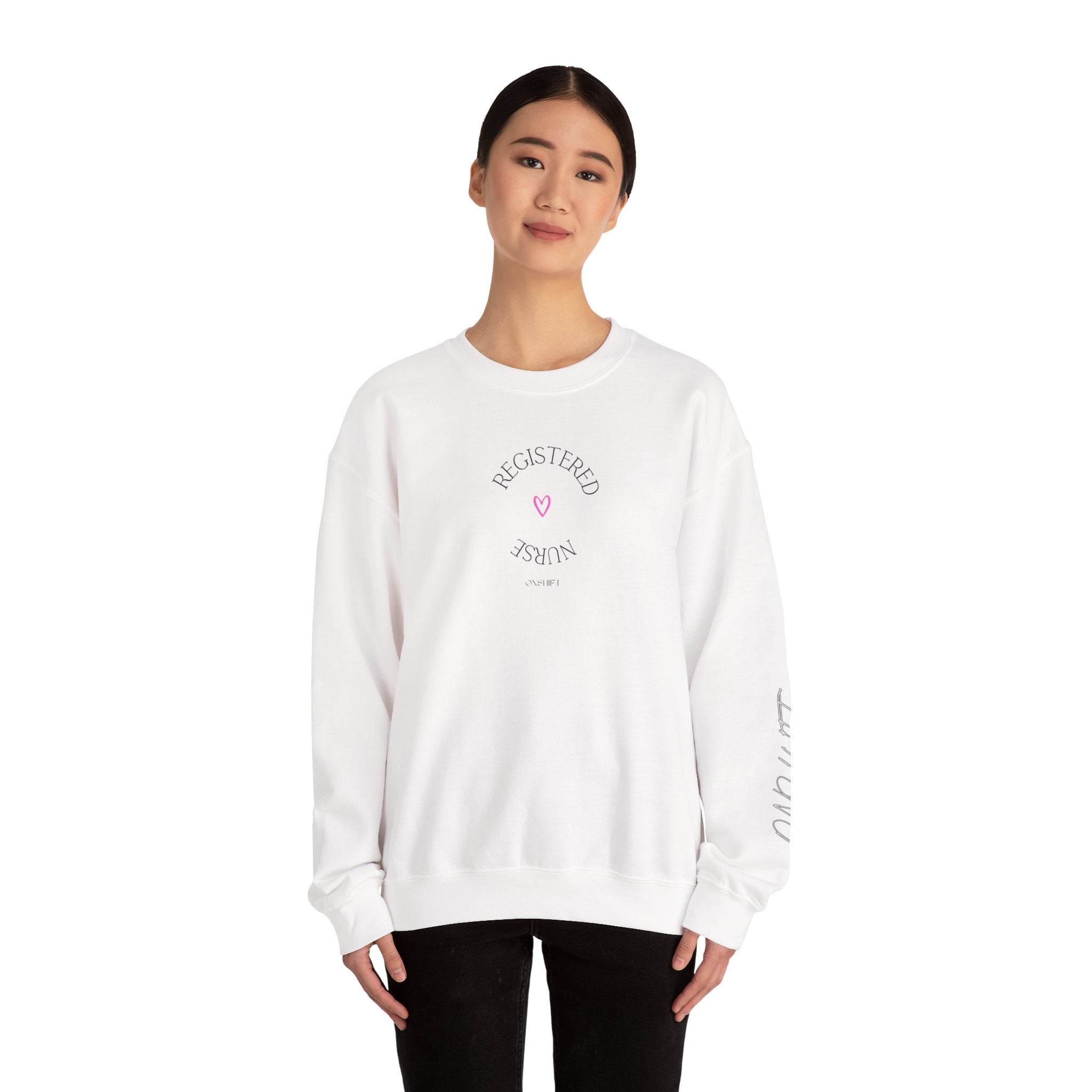 Sweat-shirt à manches longues d'infirmière autorisée