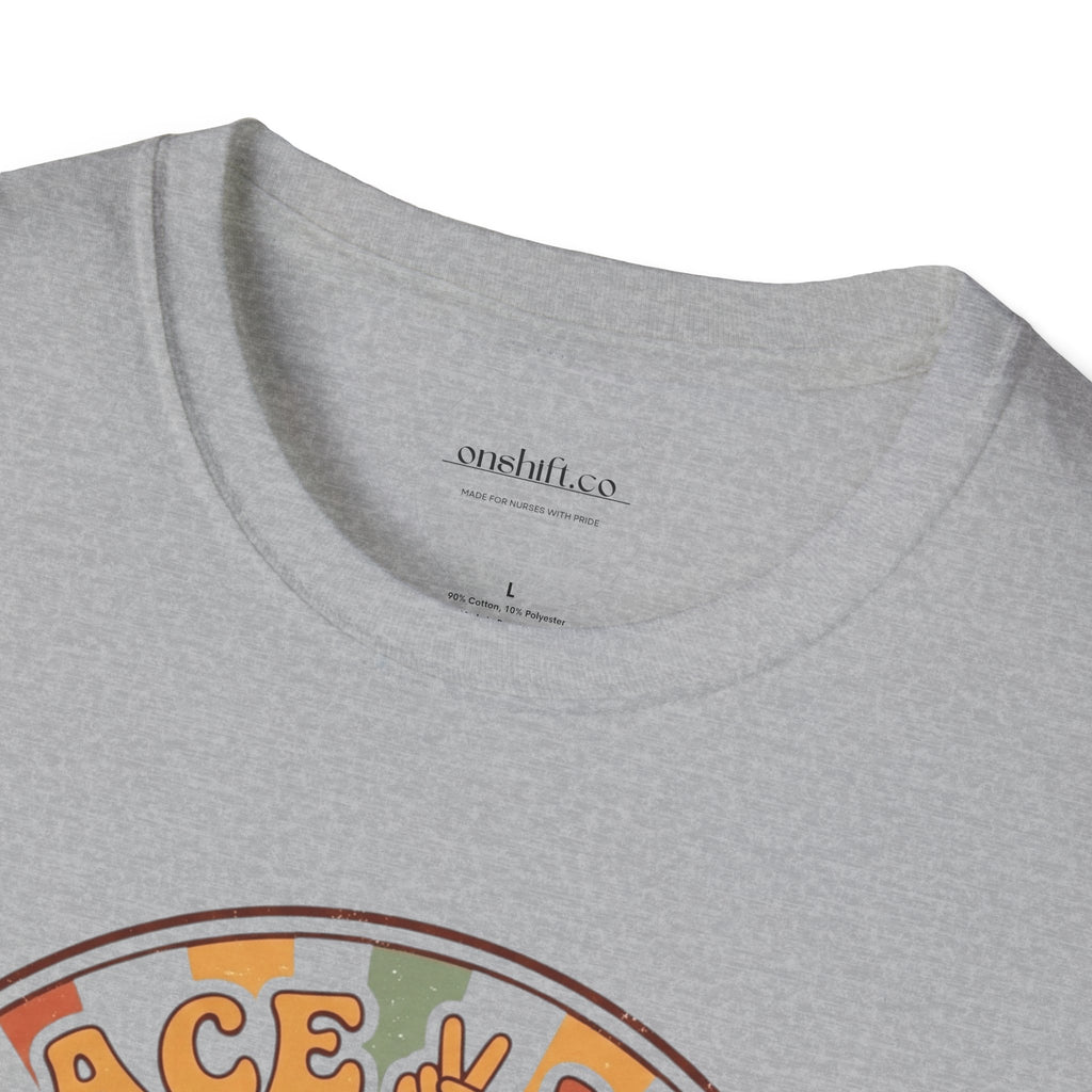 Peace Love and Nursing T-Shirt