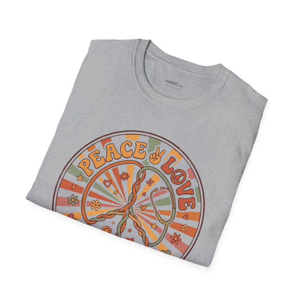 Peace Love and Nursing T-Shirt