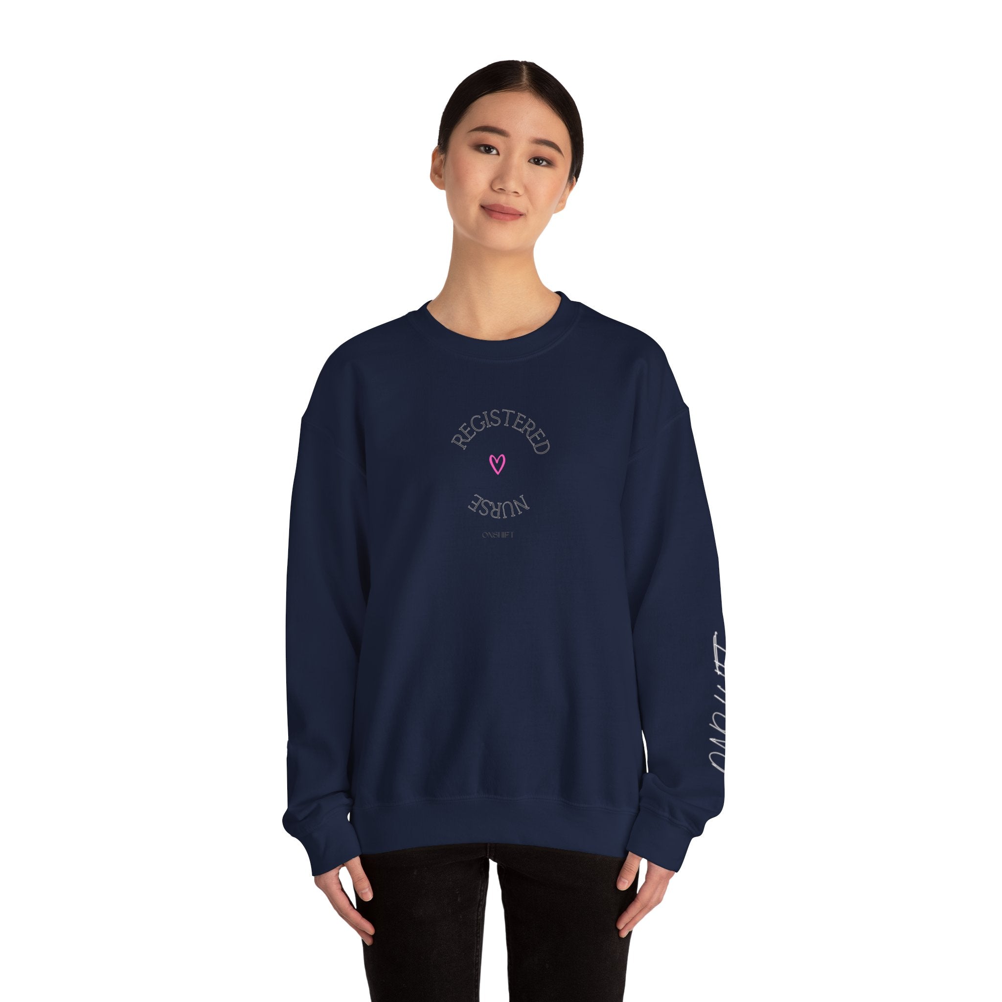 Sweat-shirt à manches longues d'infirmière autorisée