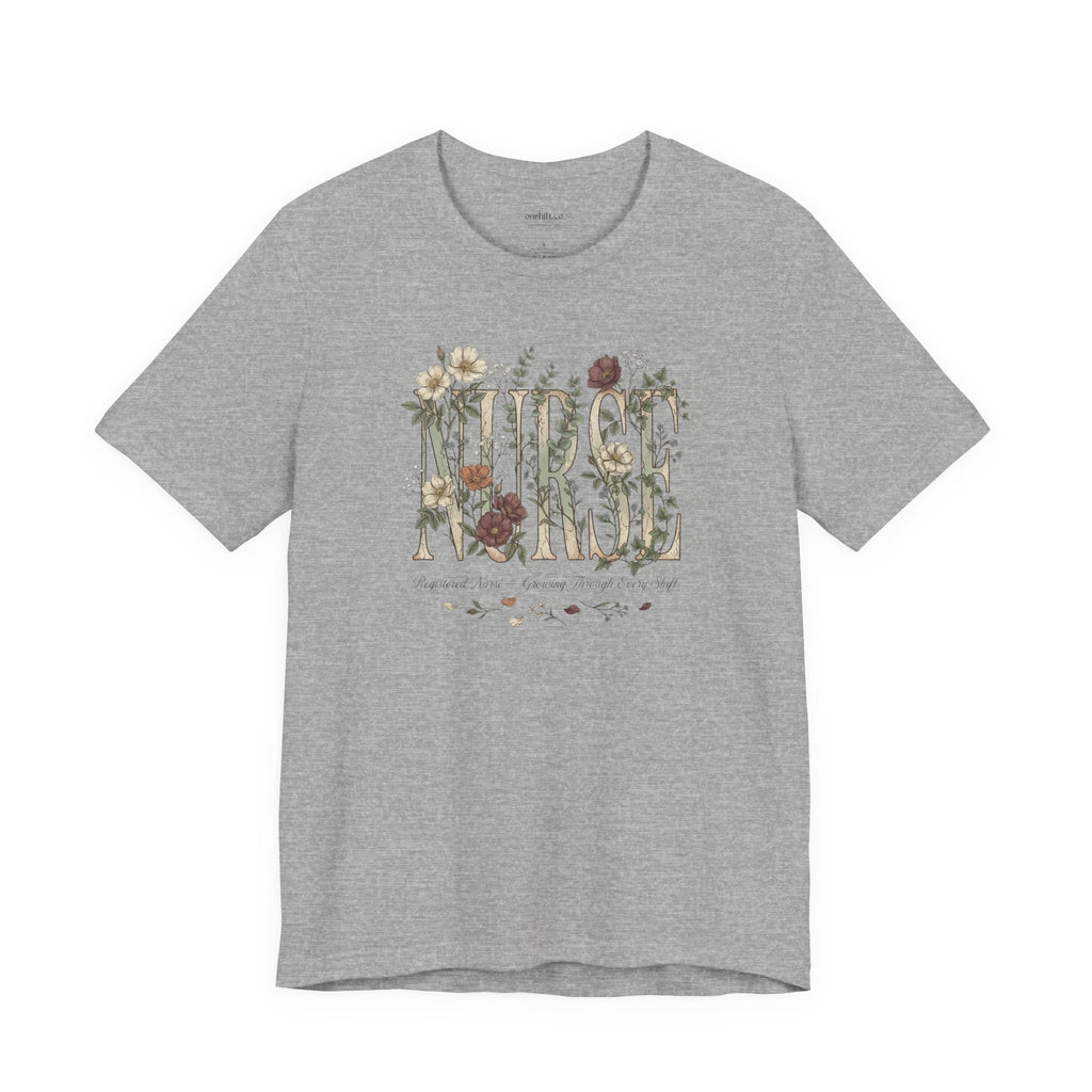 Registered Nurse Floral T-shirt