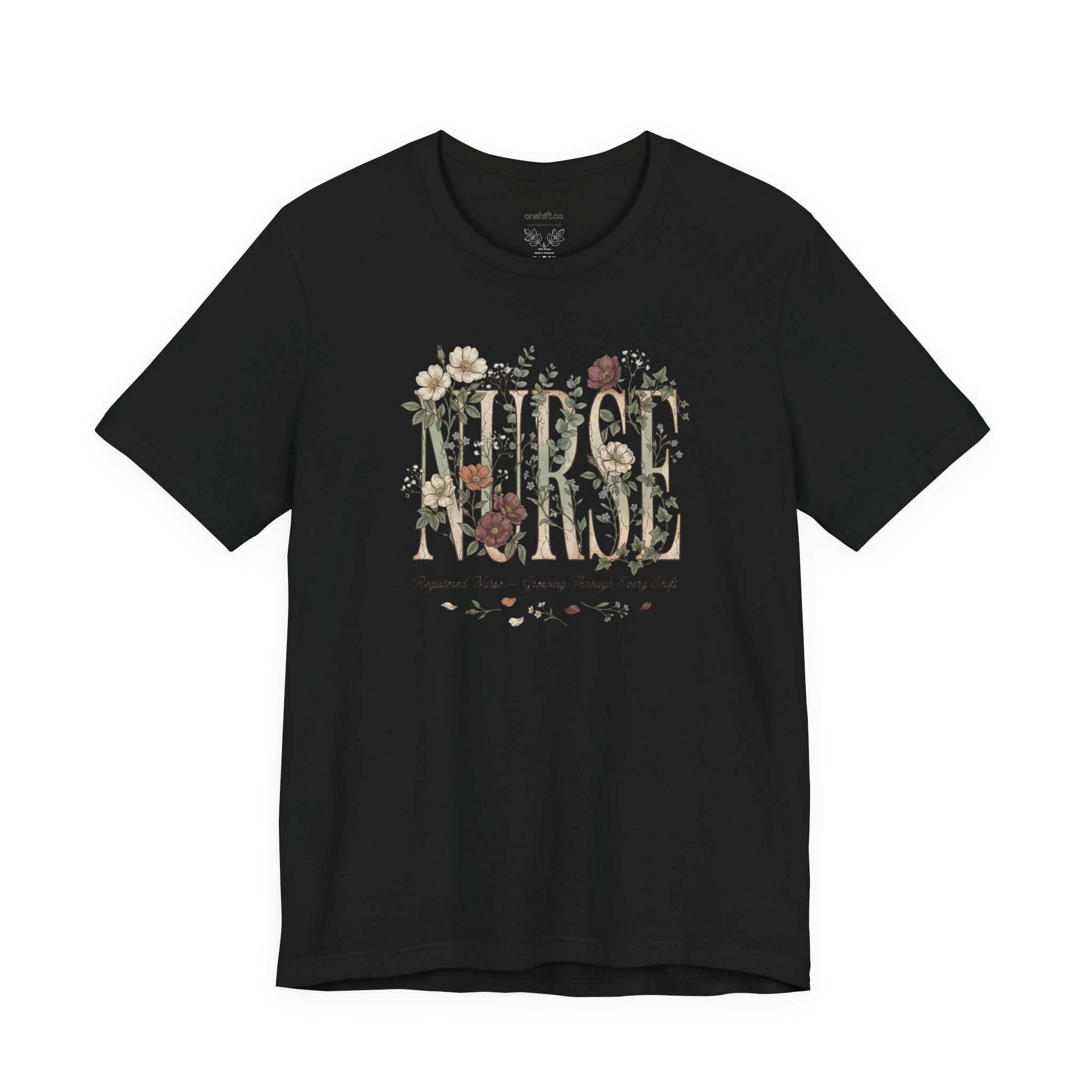 T-shirt infirmier(ère) floral
