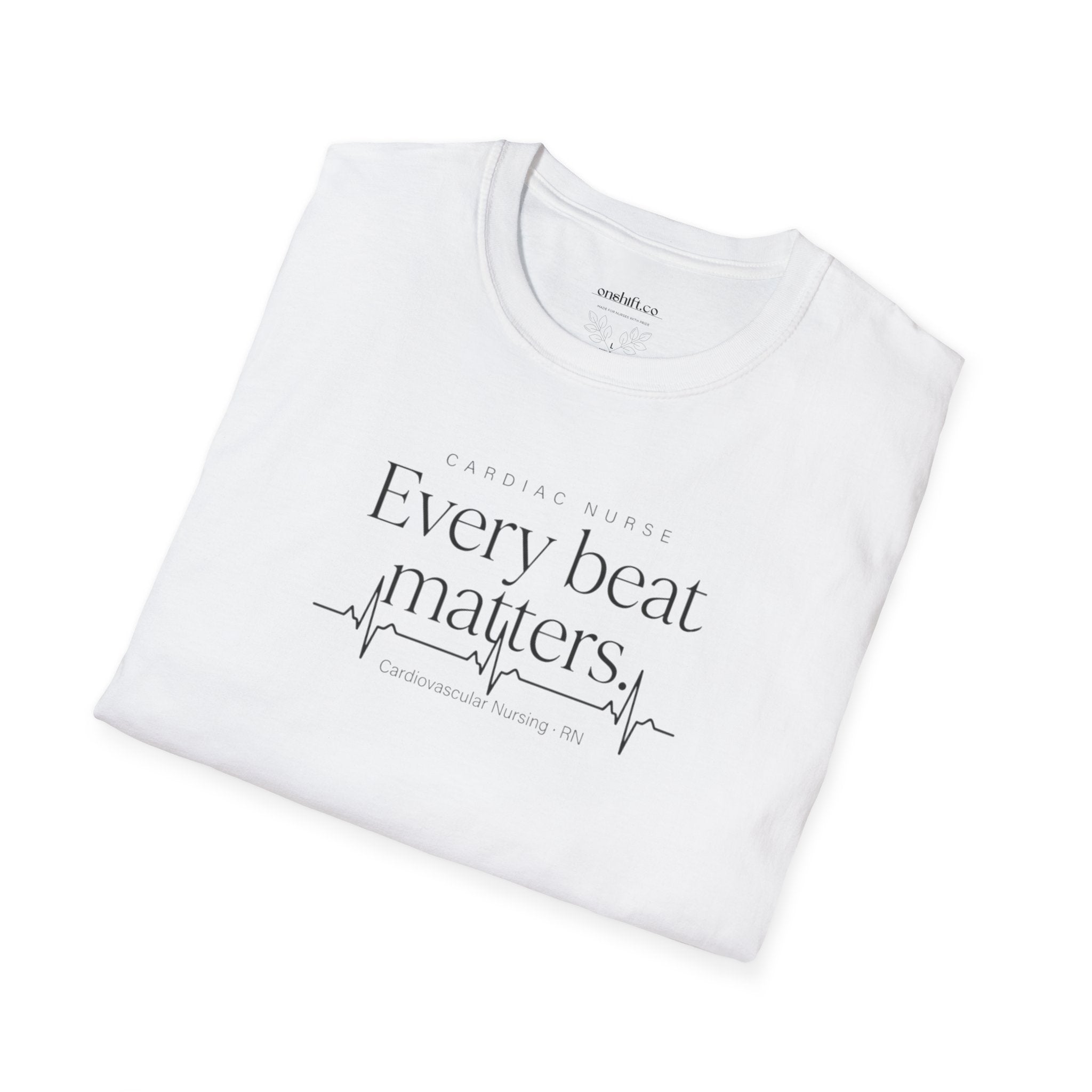 T-shirt Chaque battement compte